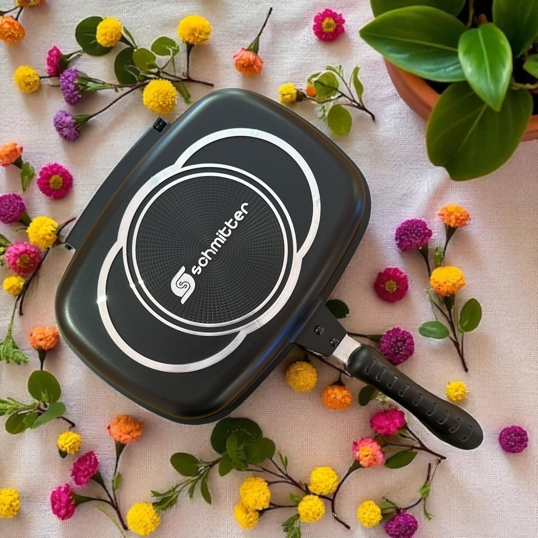 Schmitter Double Fry Pan 32 cm – Performanță și Eleganță în Bucătăria Ta