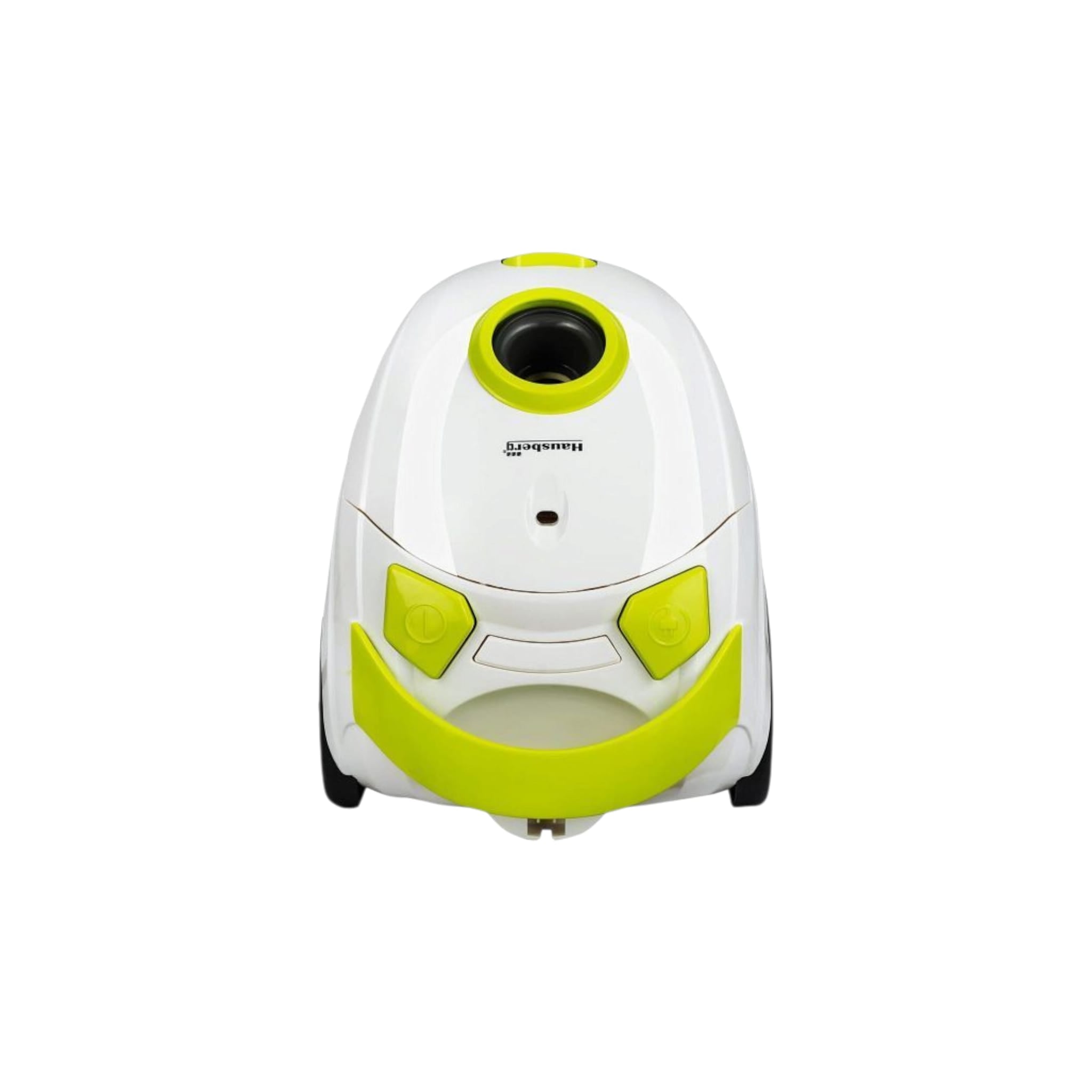 Aspirator cu sac Hausberg HB-2080VR, 700W, Capacitate 1.5L, Alb/Verde