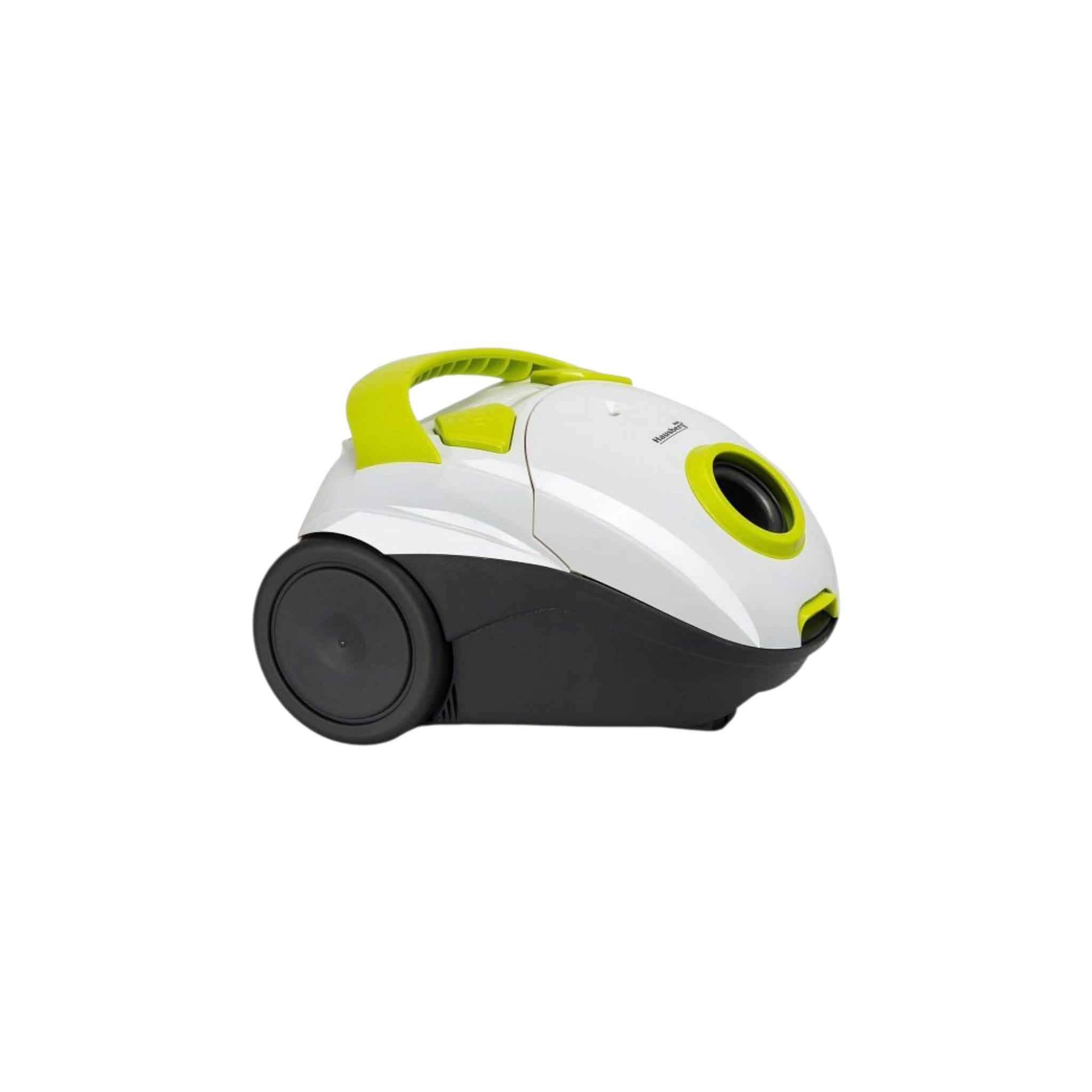 Aspirator cu sac Hausberg HB-2080VR, 700W, Capacitate 1.5L, Alb/Verde