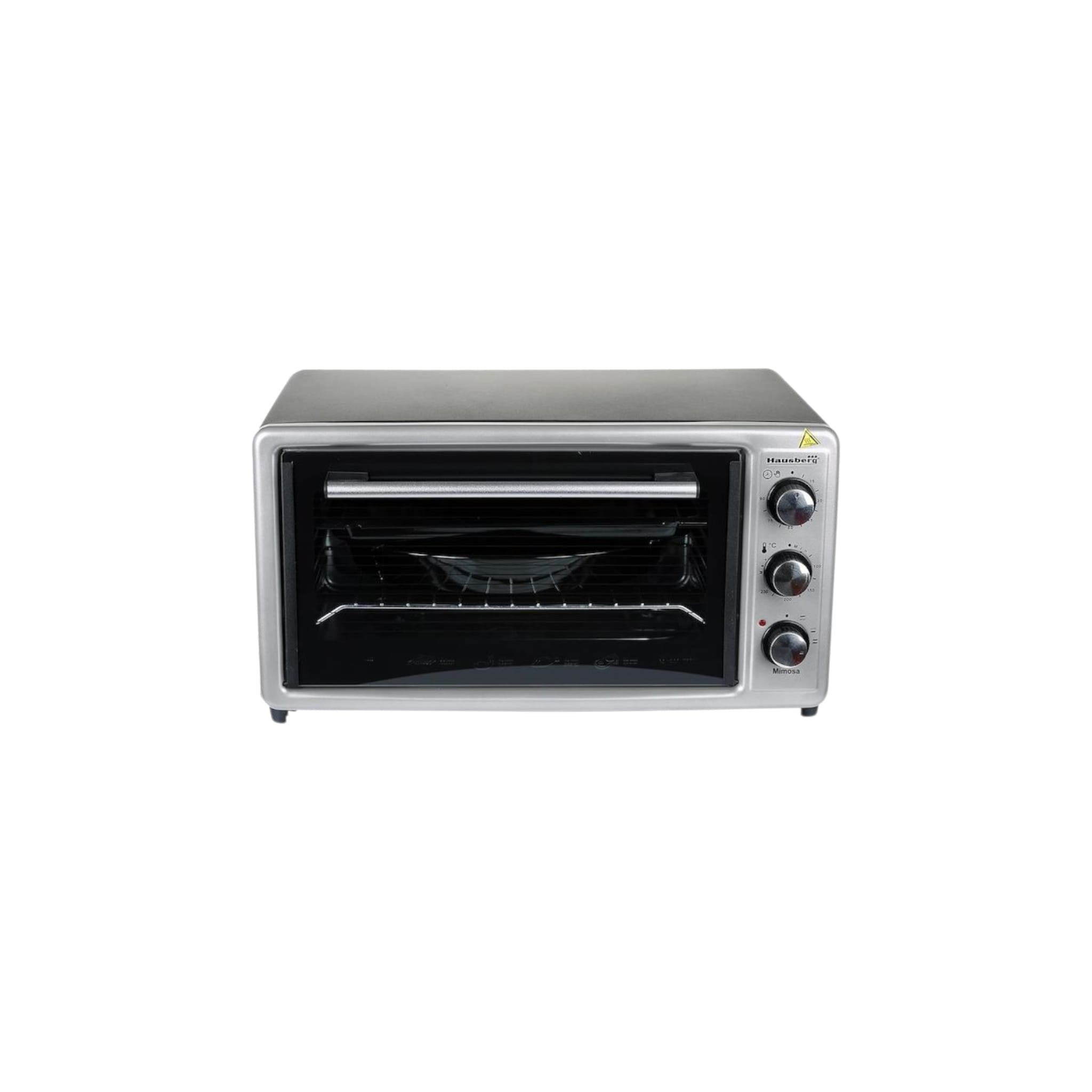 Cuptor Electric Hausberg HB-8000P capacitate 48 Litri, putere 1800W, Temperatura maxima 230 grade, timer prevazut cu alarma sonora