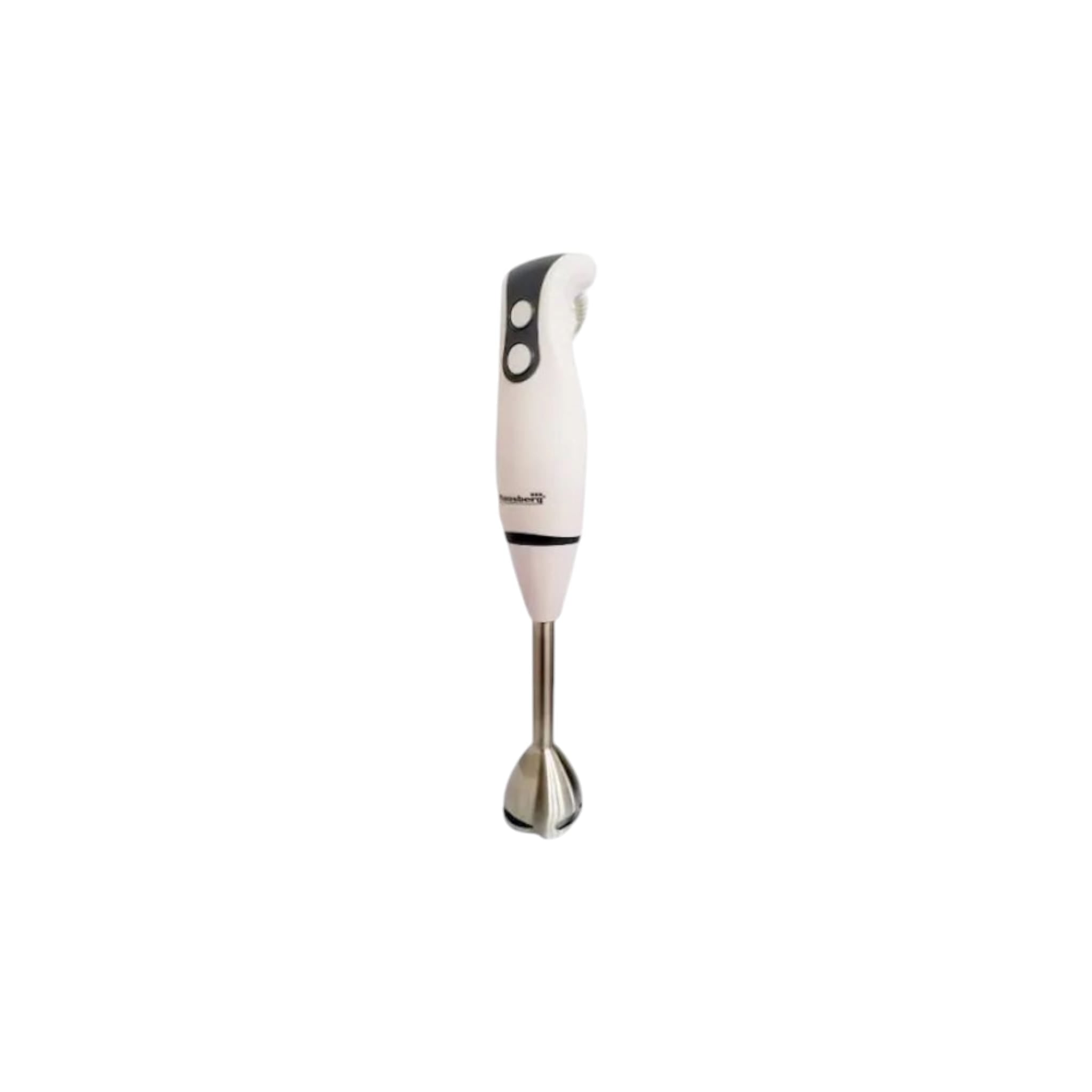 Hausberg HB-7672AB hand blender, 300 W, Stainless steel blade, Stainless steel shaft, 2 speeds, White,
