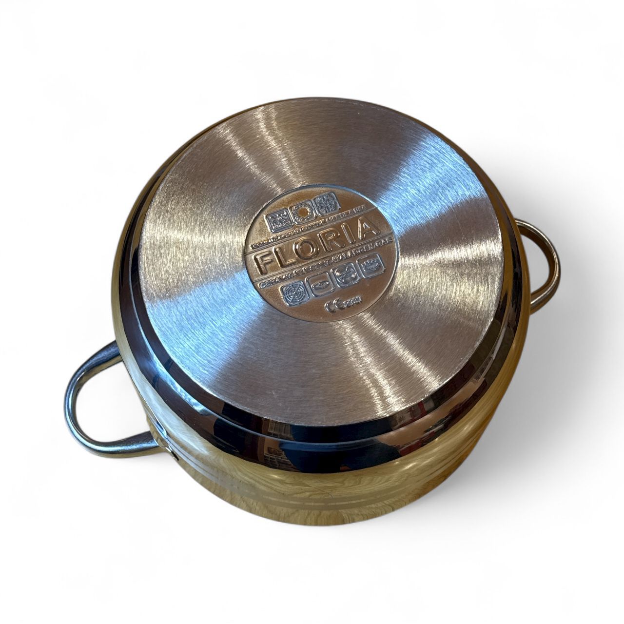 Oală sub presiune Floria, inox, 5 L / 7 L – bază Triplex capsulată, compatibilă inducție