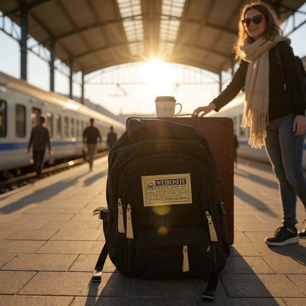 🎯 Rucsac Negru Multifuncțional – Perfect pentru Școală, Călătorii și Birou