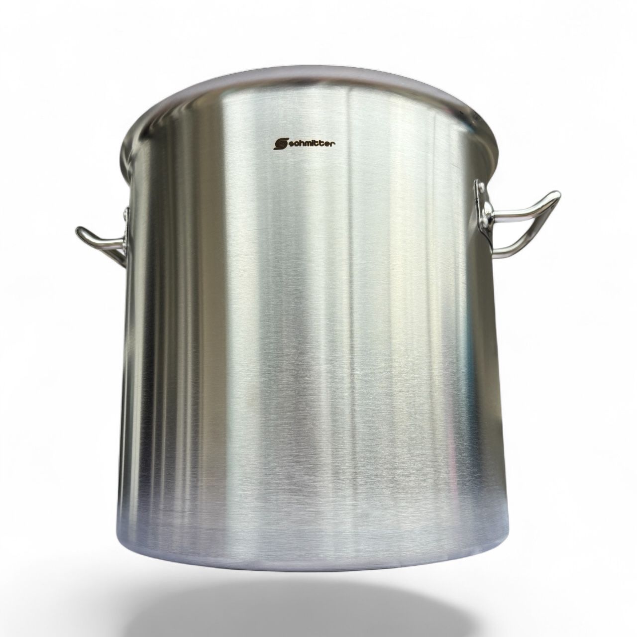 Oală Cilindrică Profesională din Inox Schmitter, 32×32 cm, cu Capac – 25 Litri