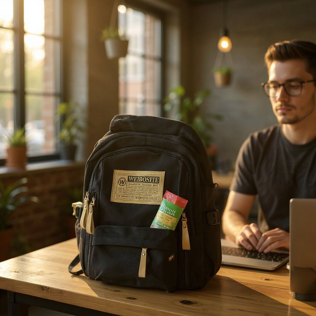 🎯 Rucsac Negru Multifuncțional – Perfect pentru Școală, Călătorii și Birou