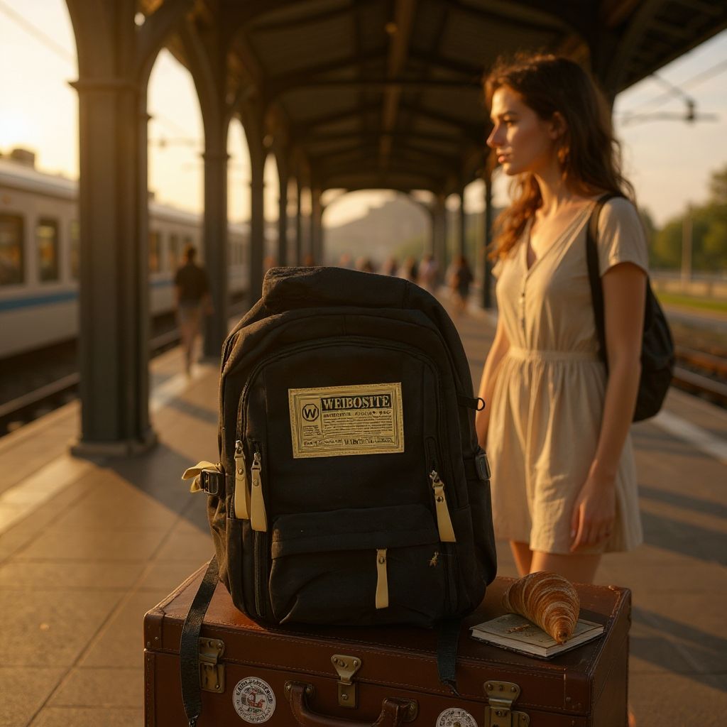 🎯 Rucsac Negru Multifuncțional – Perfect pentru Școală, Călătorii și Birou