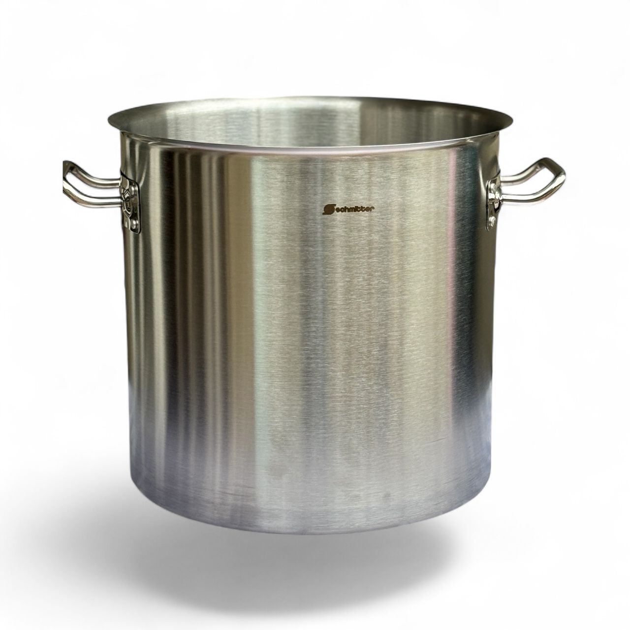 Oală Cilindrică Profesională din Inox Schmitter, 32×32 cm, cu Capac – 25 Litri