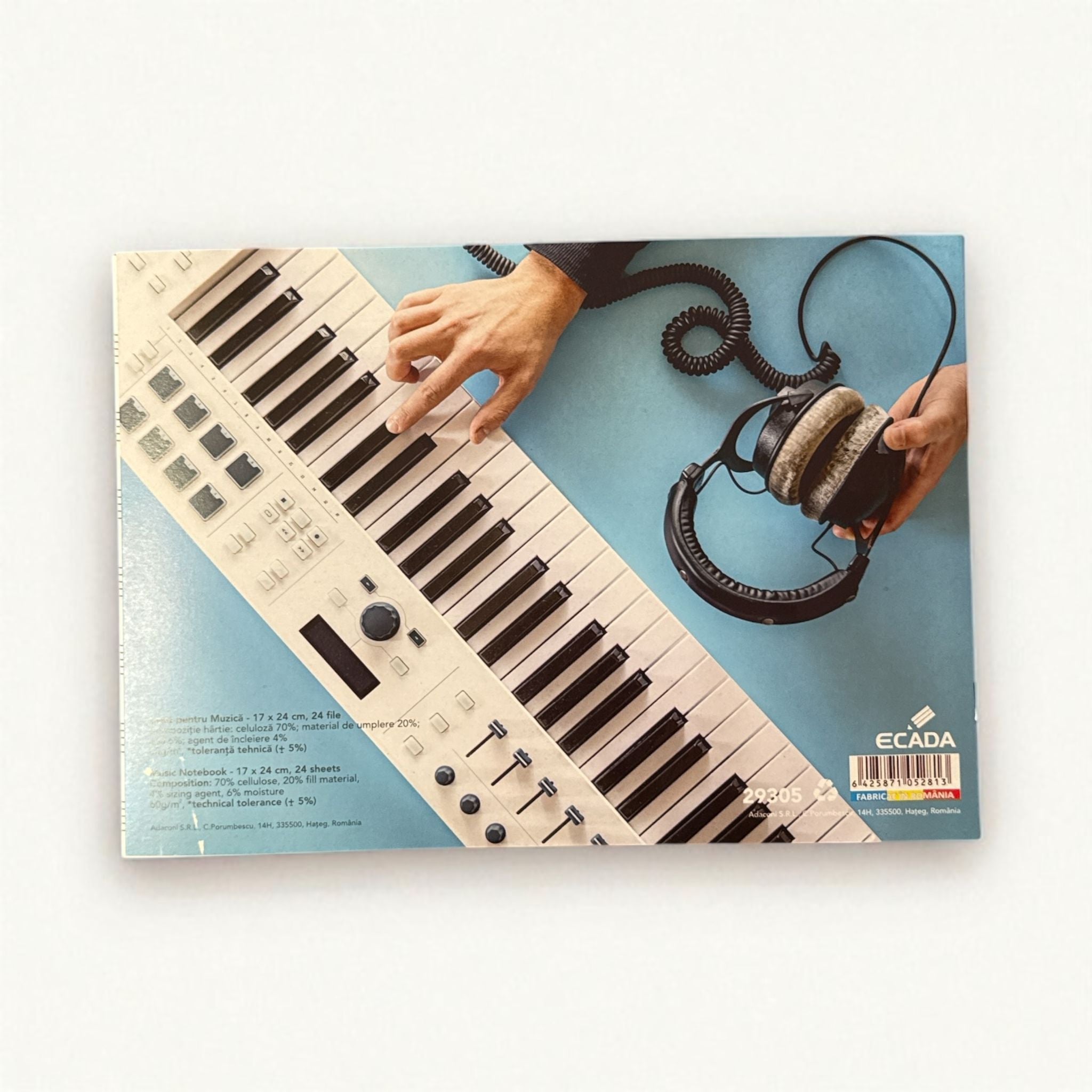 🎶 „Caiet de Muzică – Compune, Notează, Inspiră!” 🎶 - 24 file