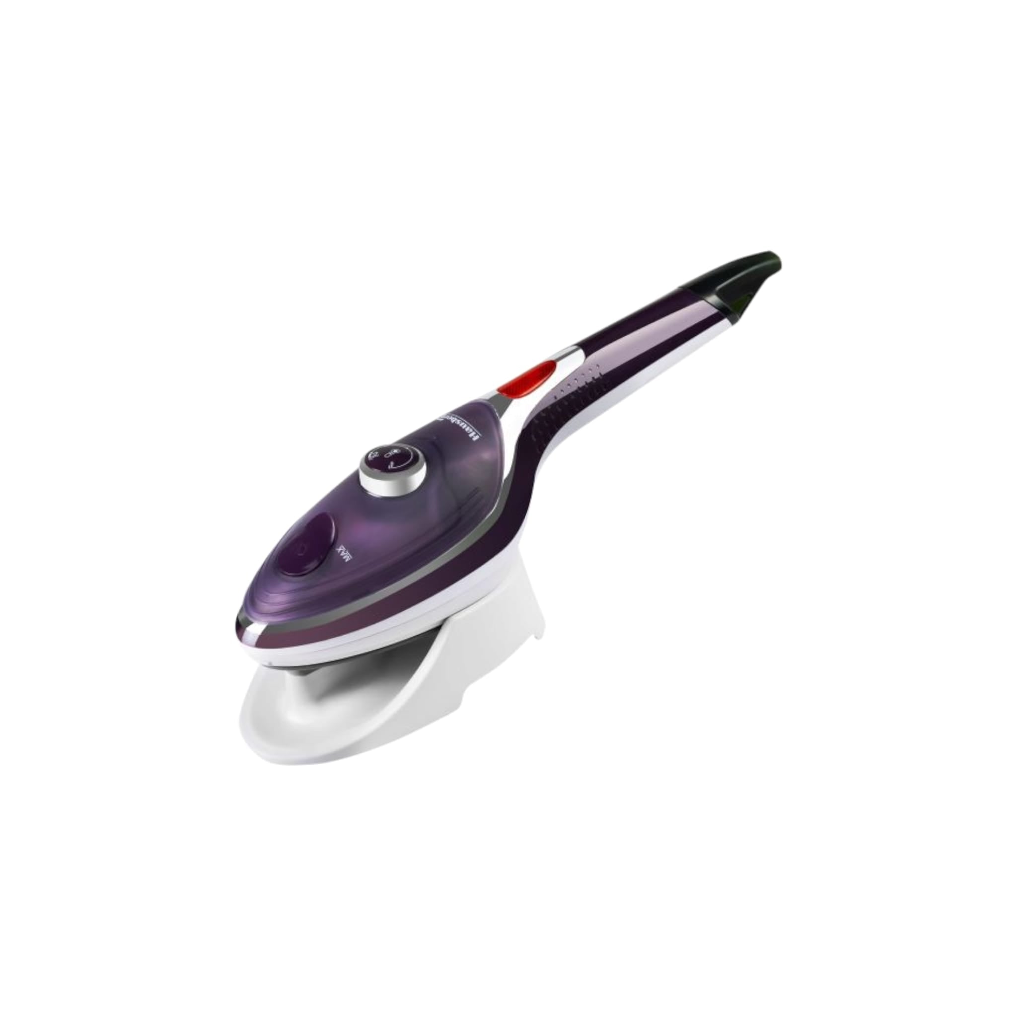 Fier de călcat cu talpa ceramica, HAUSBERG HB-7885MR, 1100 W, accesoriu derasabil, cu 2 perii
