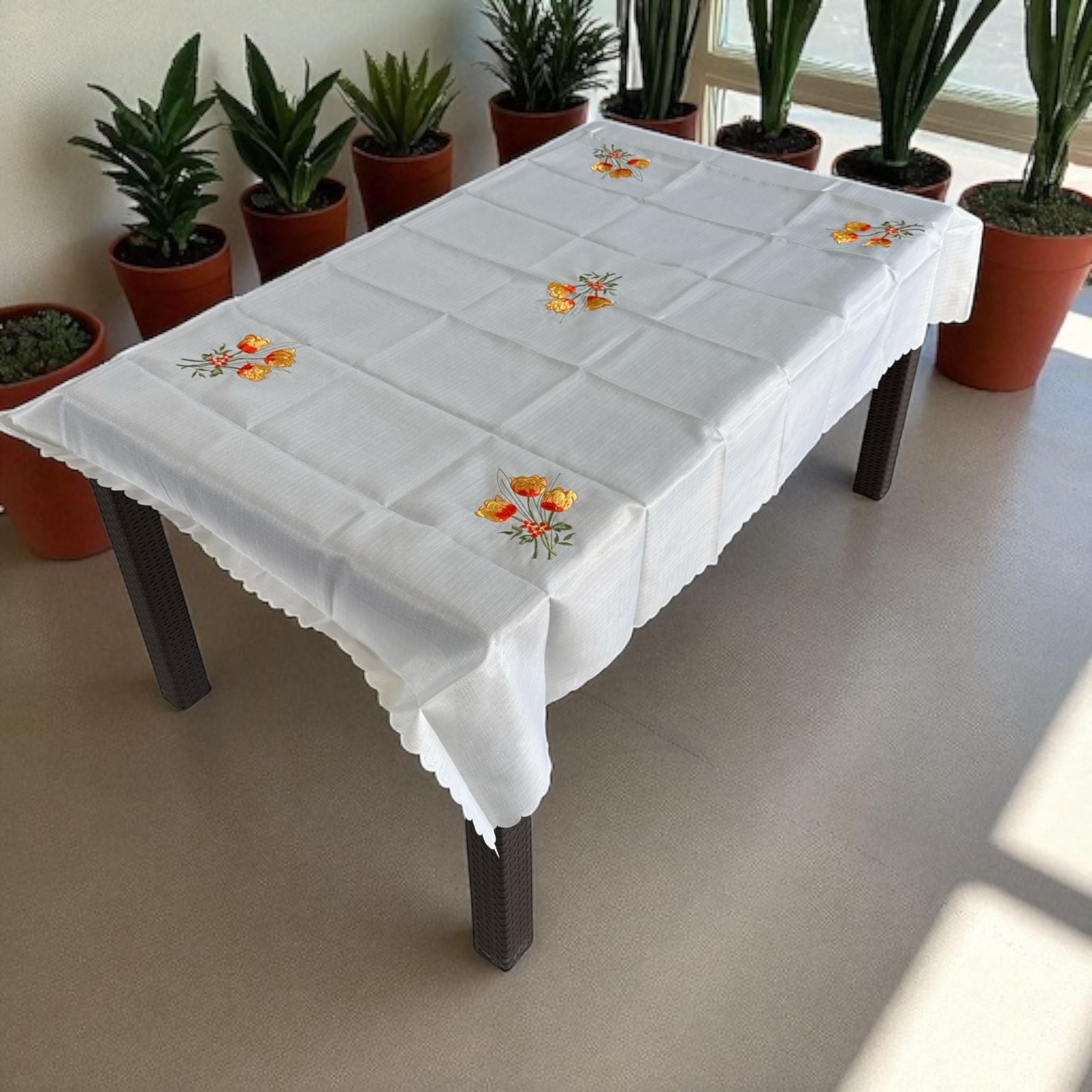 🌸 Față de masă elegantă 130x180 cm – Model floral