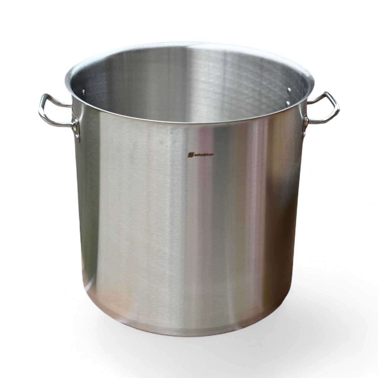 Oală Cilindrică Profesională din Inox Schmitter, 40×40 cm, 50 Litri, cu Capac