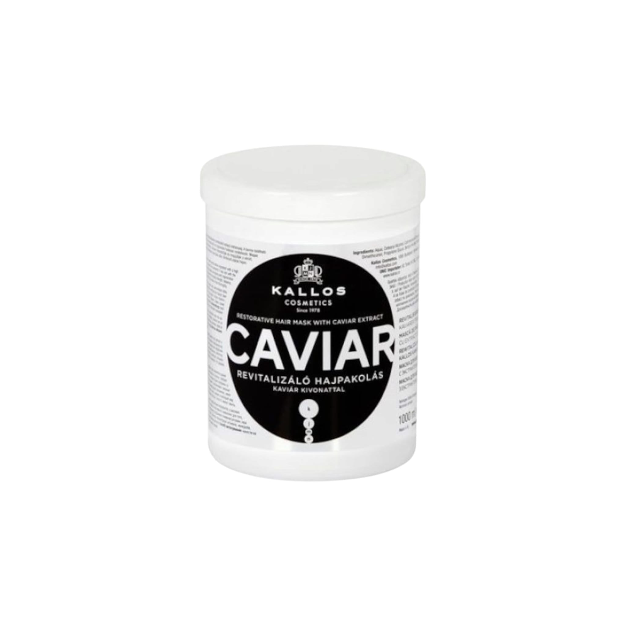 Masca de par revitalizanta cu extract de caviar KJMN Kallos, 1000 ml