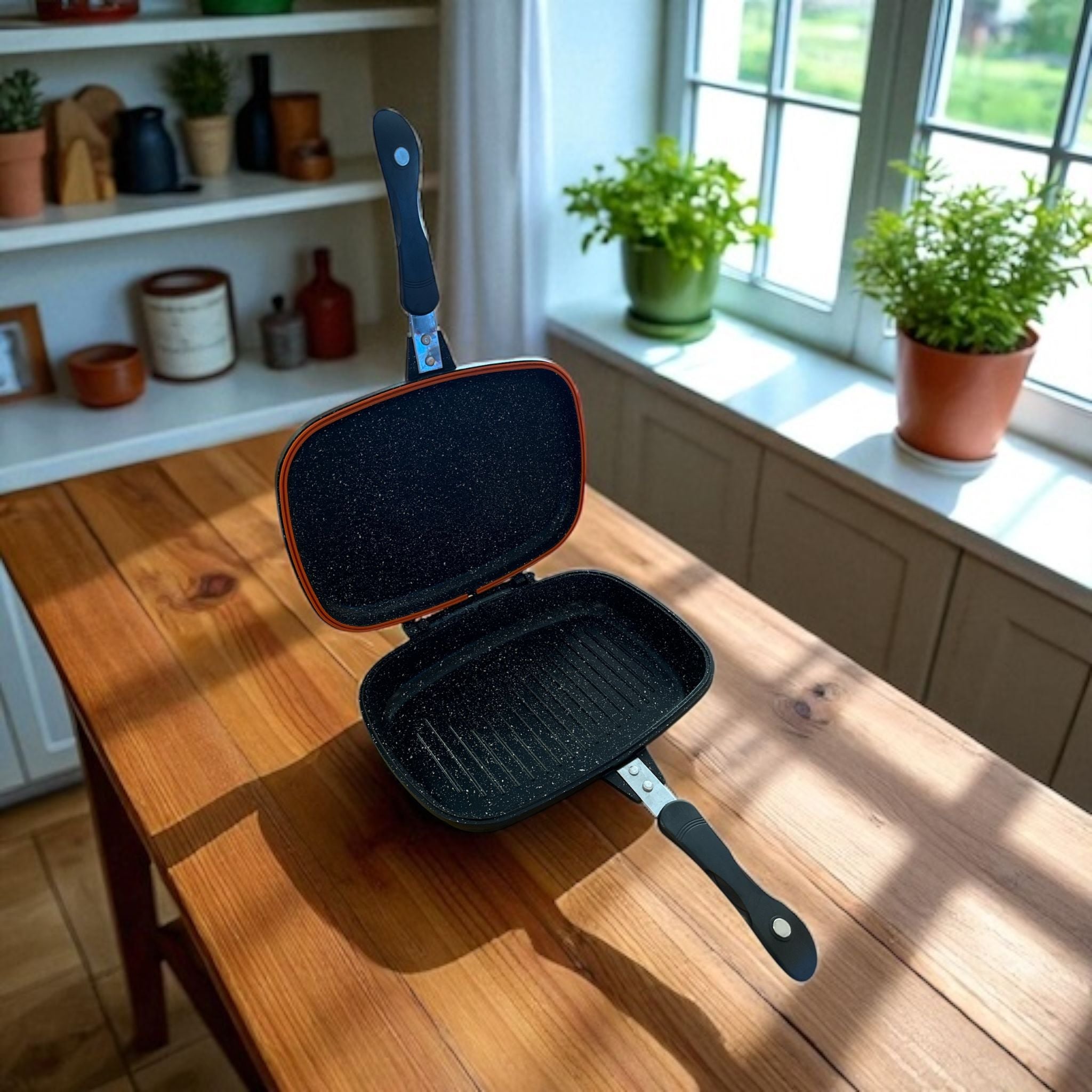 Schmitter Double Fry Pan 32 cm – Performanță și Eleganță în Bucătăria Ta