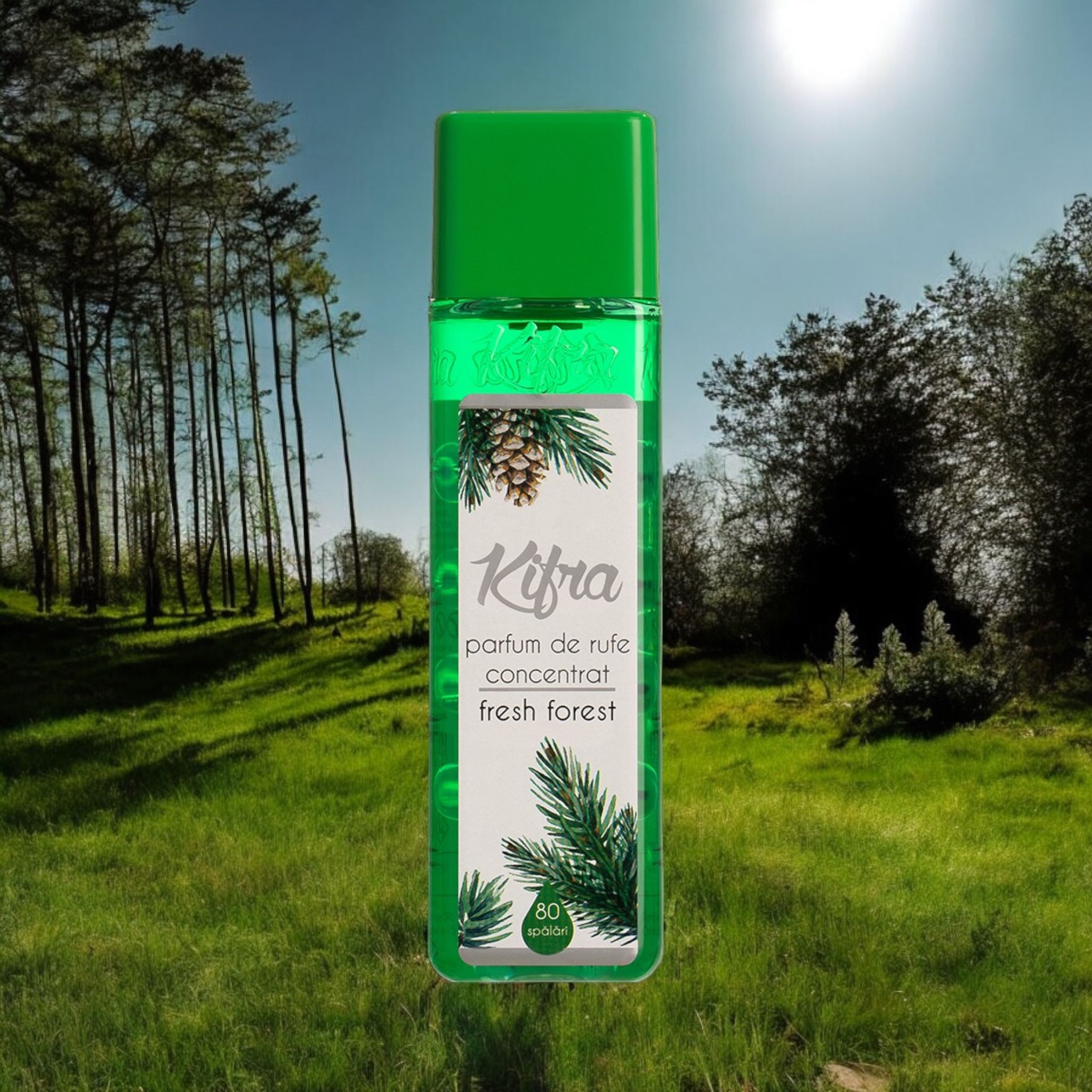 Parfum de Rufe Kifra Fresh Forest, 80 Spalari, 200 ml