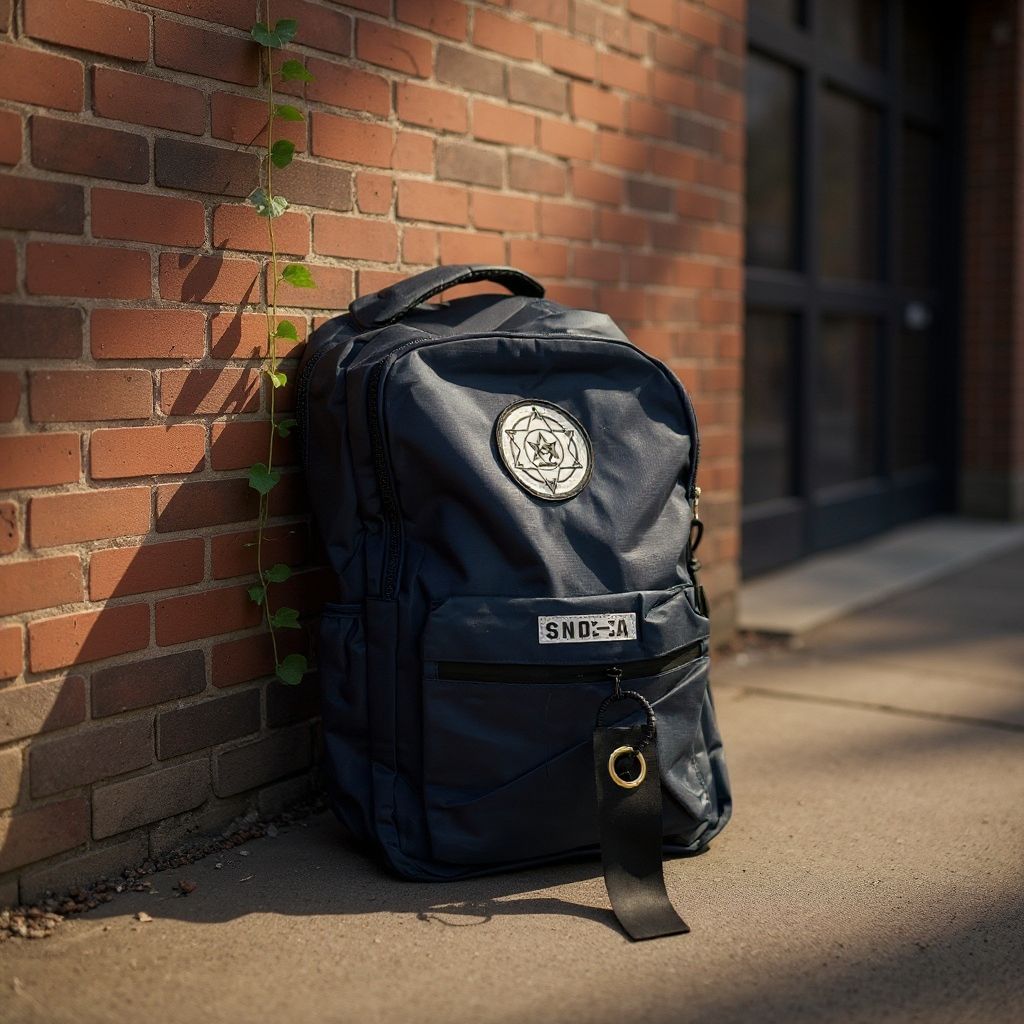 🎒 Ghiozdan Urban „Blue Explorer” – Practic, Modern și Versatil