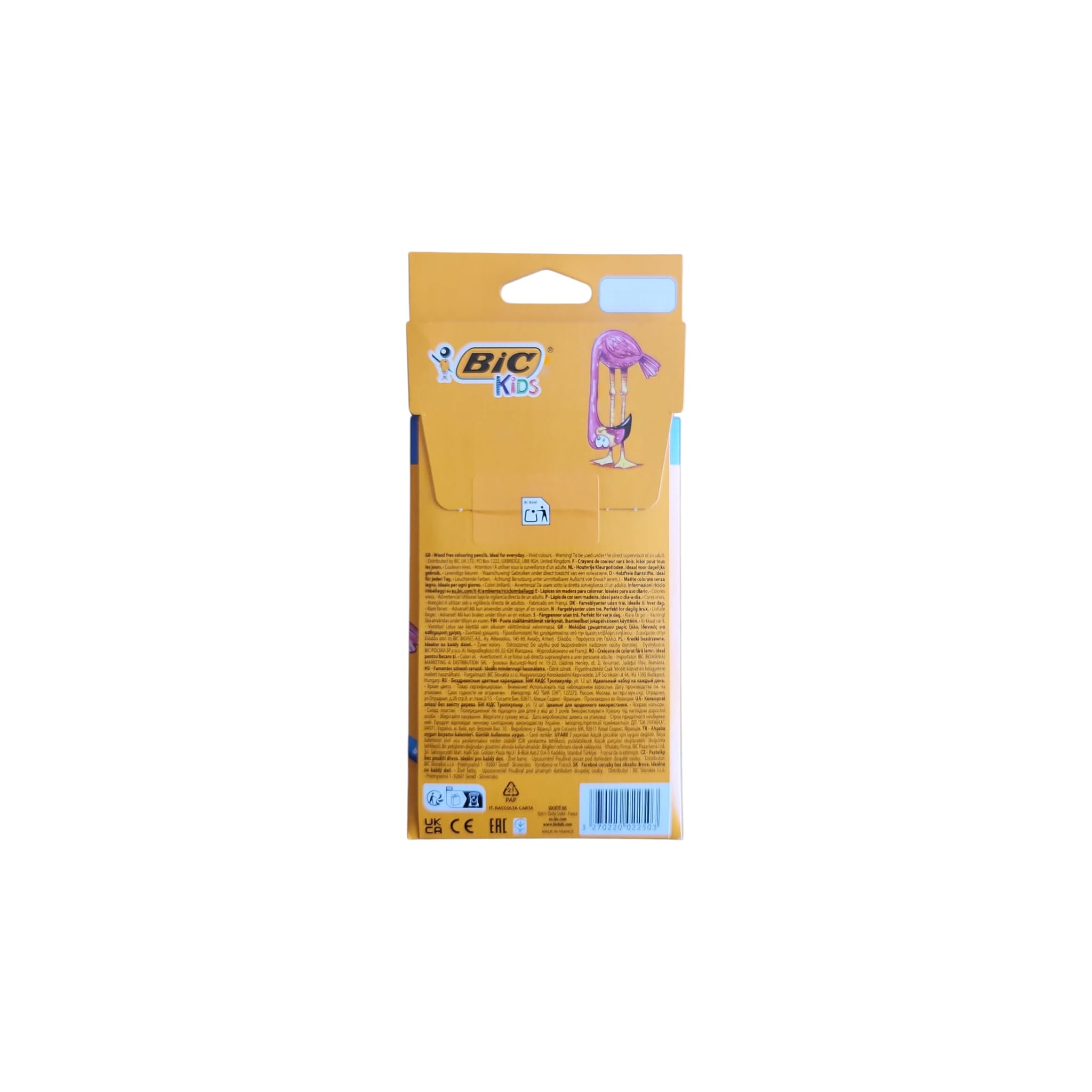 Set creioane colorate BiC KIDS, P12
