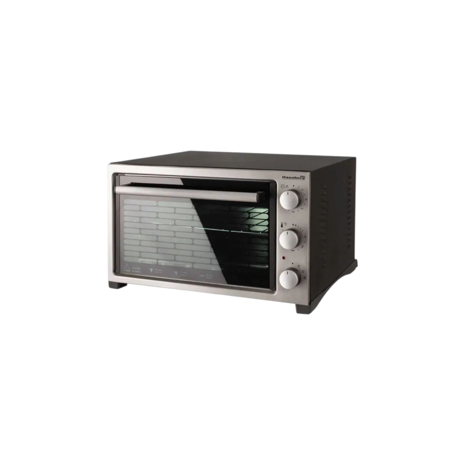 Cuptor electric Hausberg HB-9320, Putere 1420W, 38 litri, Cronometru reglabil