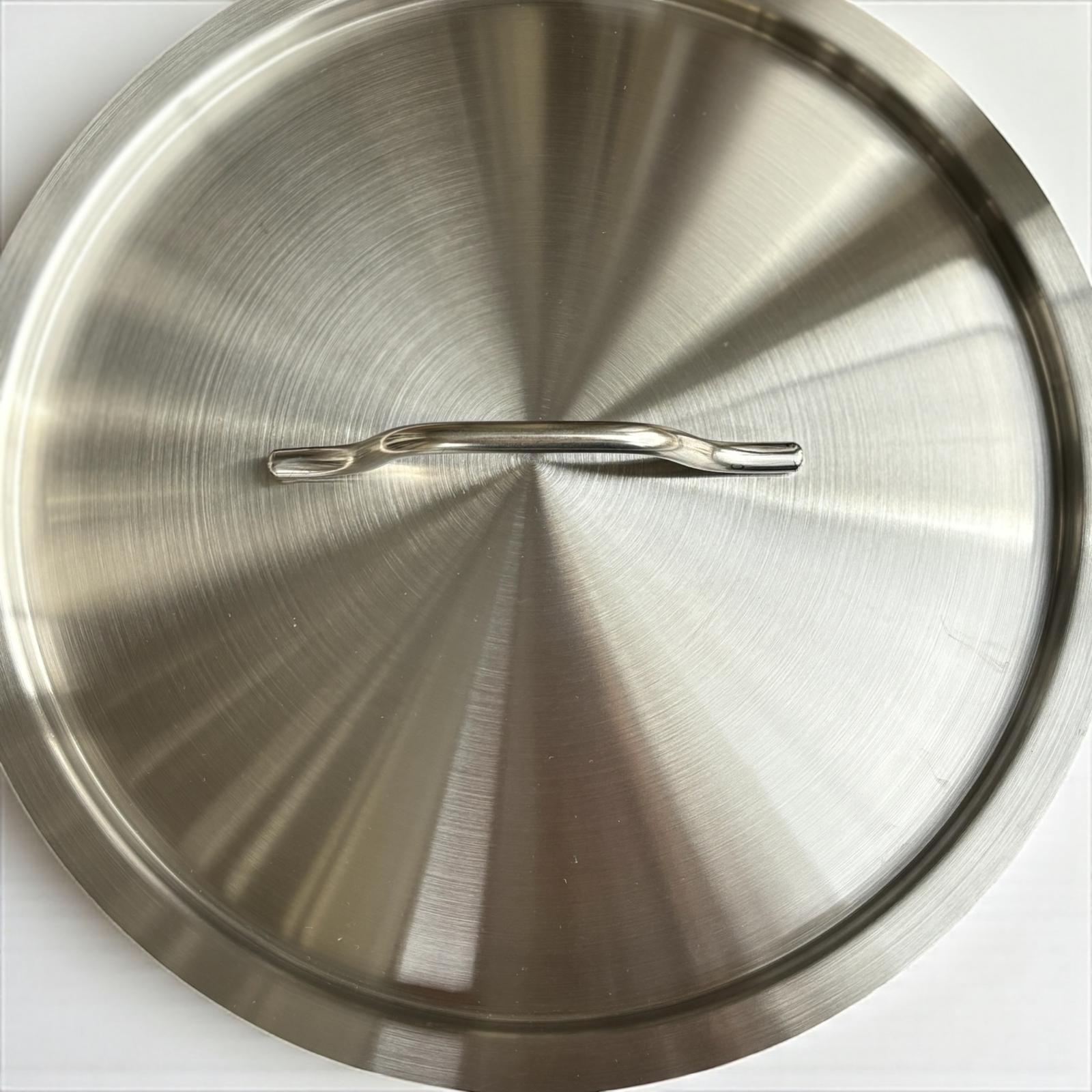 Oală Cilindrică Profesională din Inox Schmitter 28×28 cm, 17 Litri, cu capac – Rezistentă și durabilă