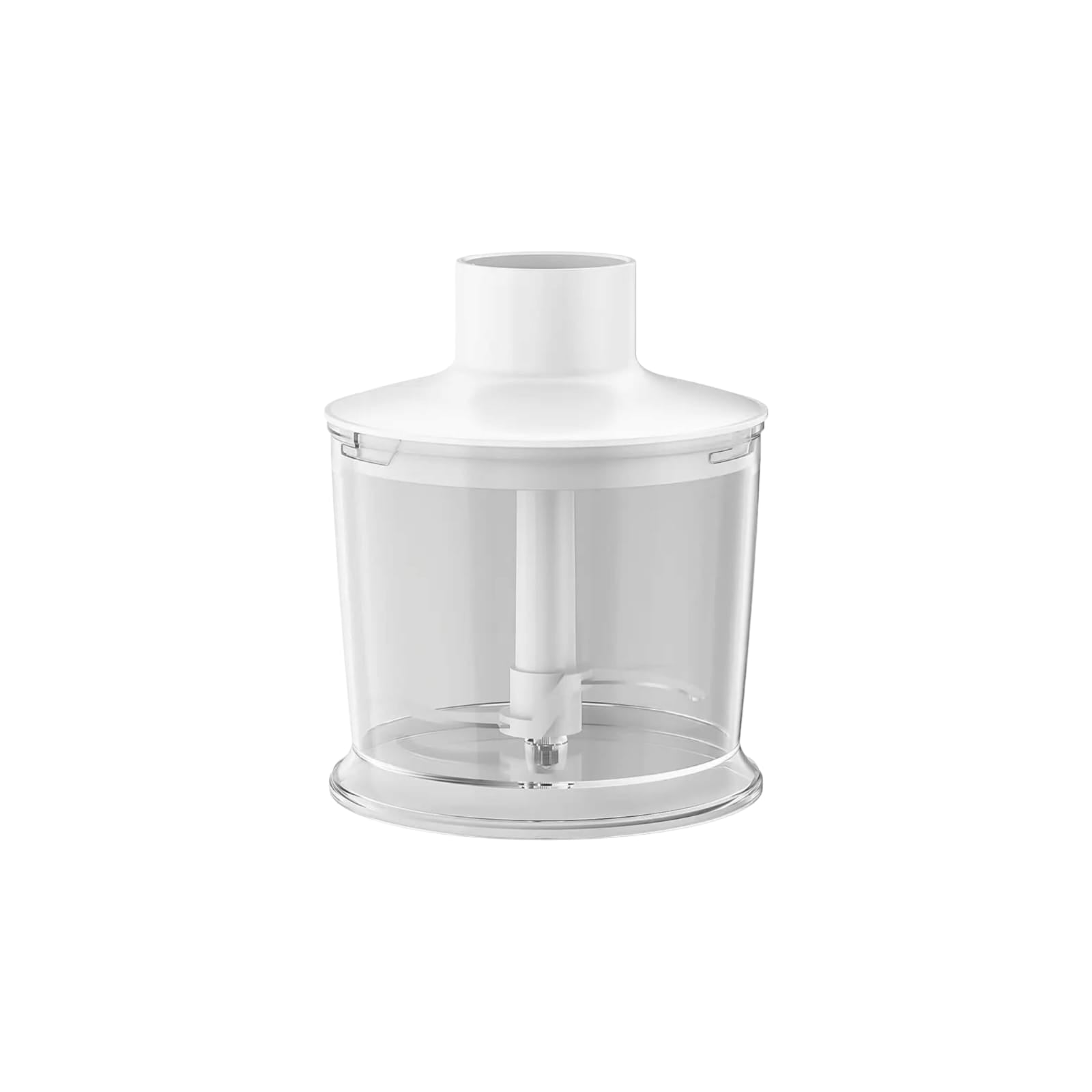 Blender 3 in 1 HAUSBERG, HB-7701AB, 500W, 2 viteze, Lame din inox, Capacitate pahar 700 ml, Tocator 500 ml, Alb