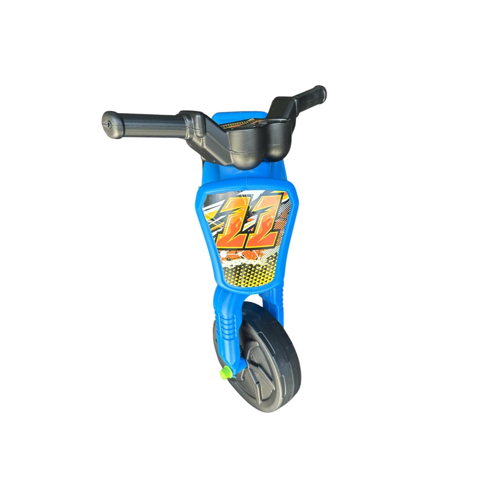 Motocicletă de echilibru pentru copii – albastră, 62x44x20 cm