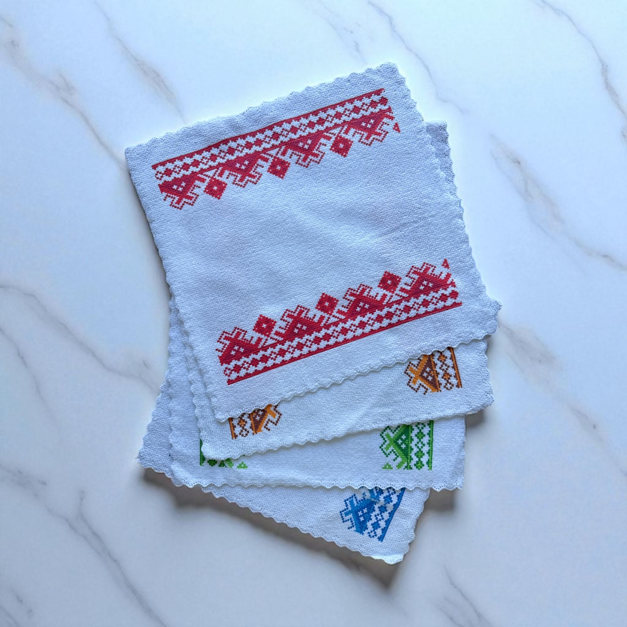 Prosop decorativ cu motiv românesc – Ideal pentru Bucătărie