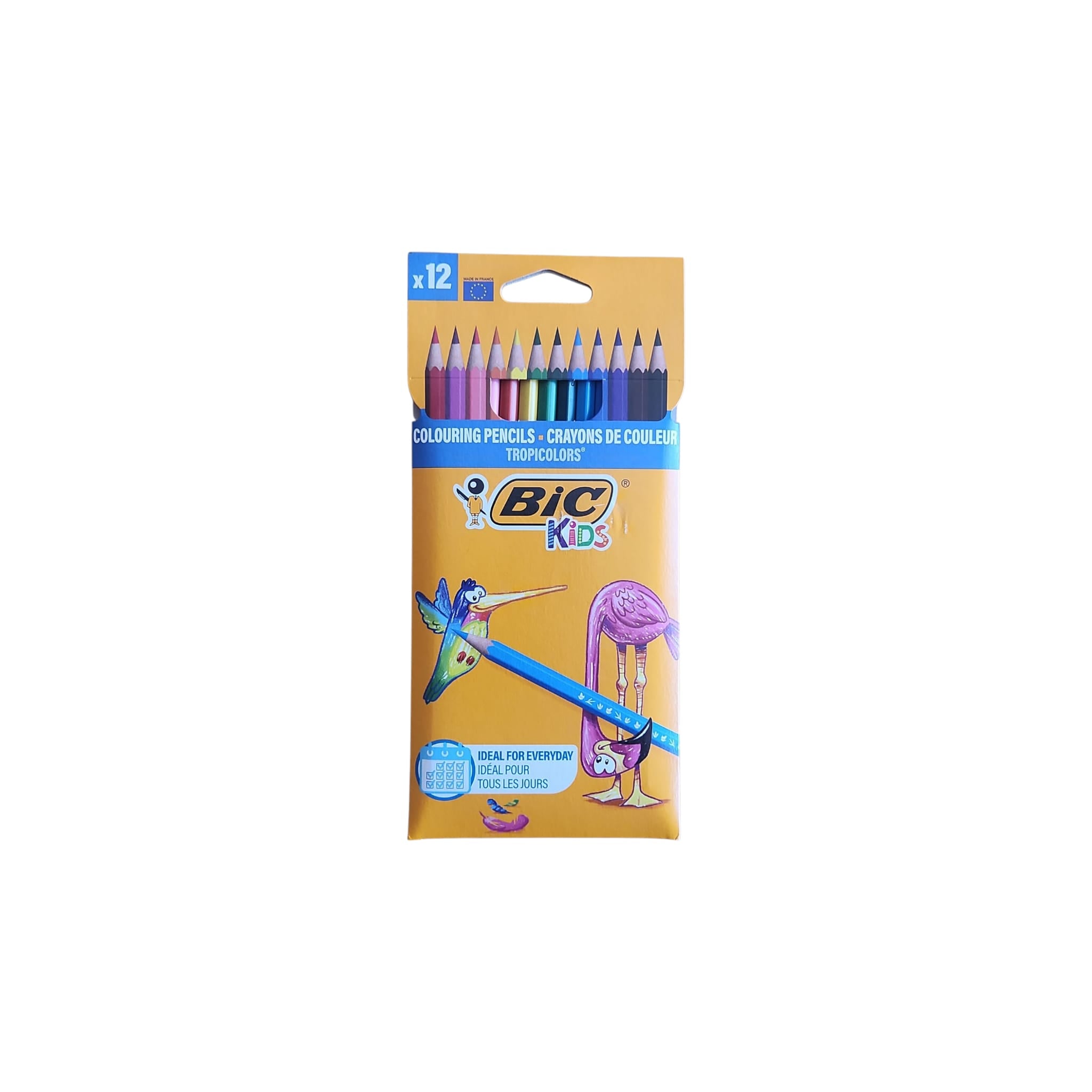 Set creioane colorate BiC KIDS, P12