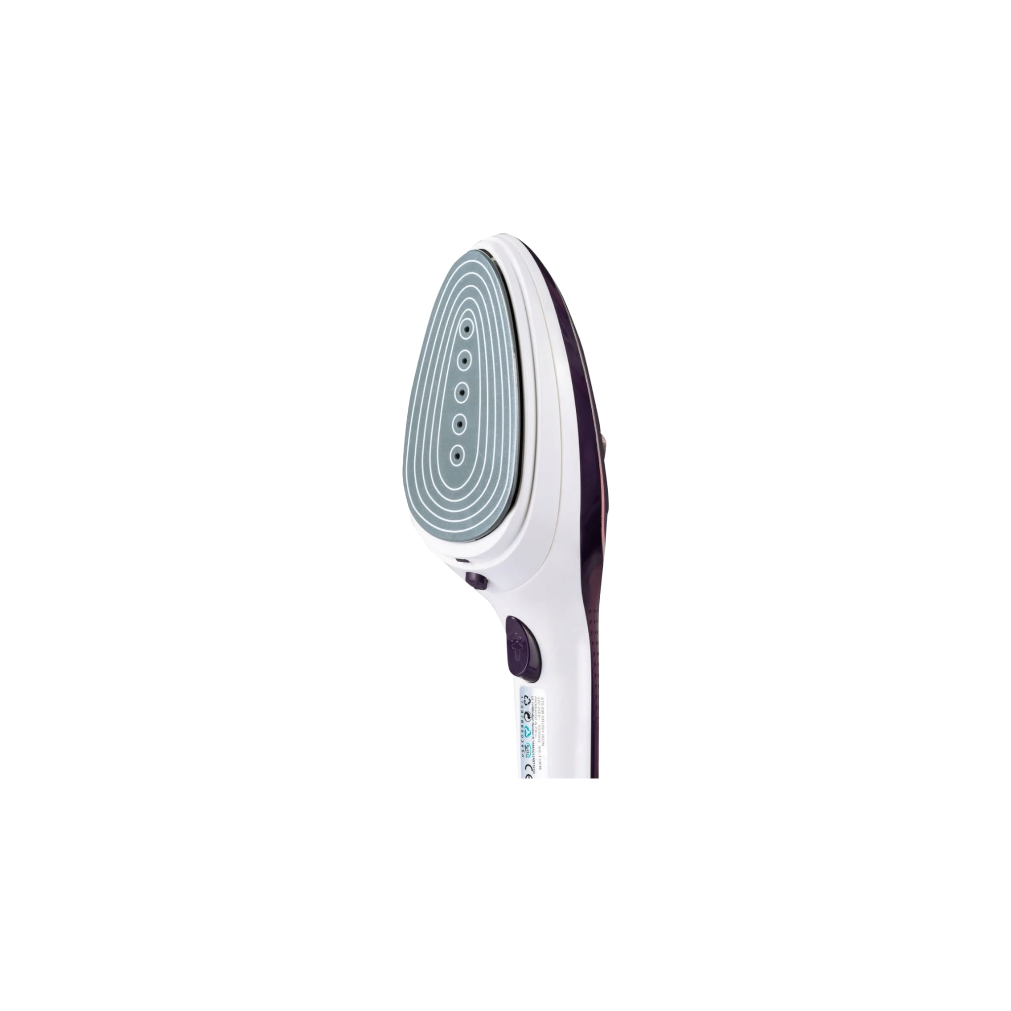Fier de călcat cu talpa ceramica, HAUSBERG HB-7885MR, 1100 W, accesoriu derasabil, cu 2 perii