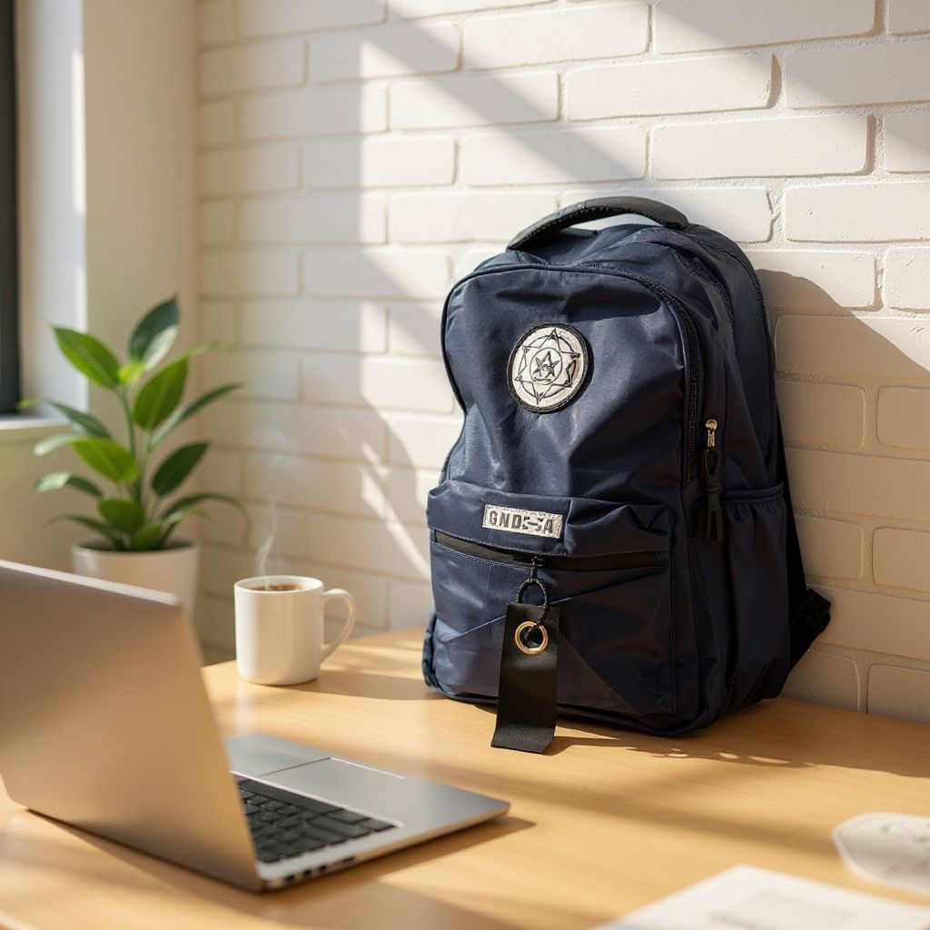 🎒 Ghiozdan Urban „Blue Explorer” – Practic, Modern și Versatil