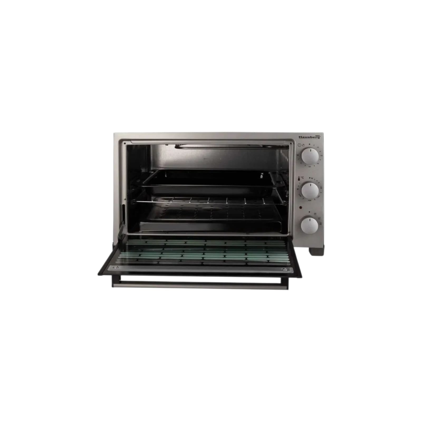 Cuptor electric Hausberg HB-9320, Putere 1420W, 38 litri, Cronometru reglabil