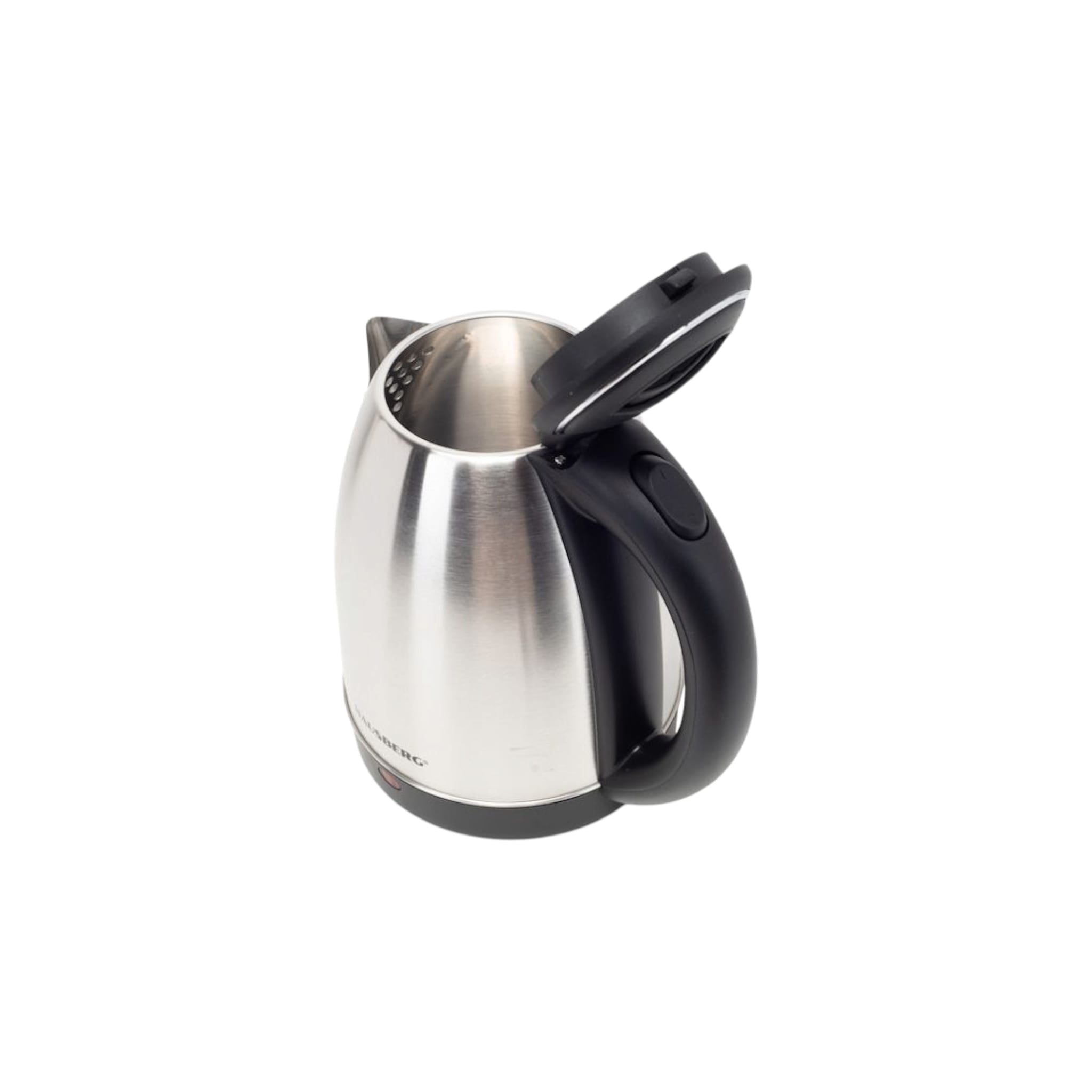 Cana fierbator, inox, Hausberg HB-3615, 1500 W, 1.8 litri, suport rotativ, sistem de protectie