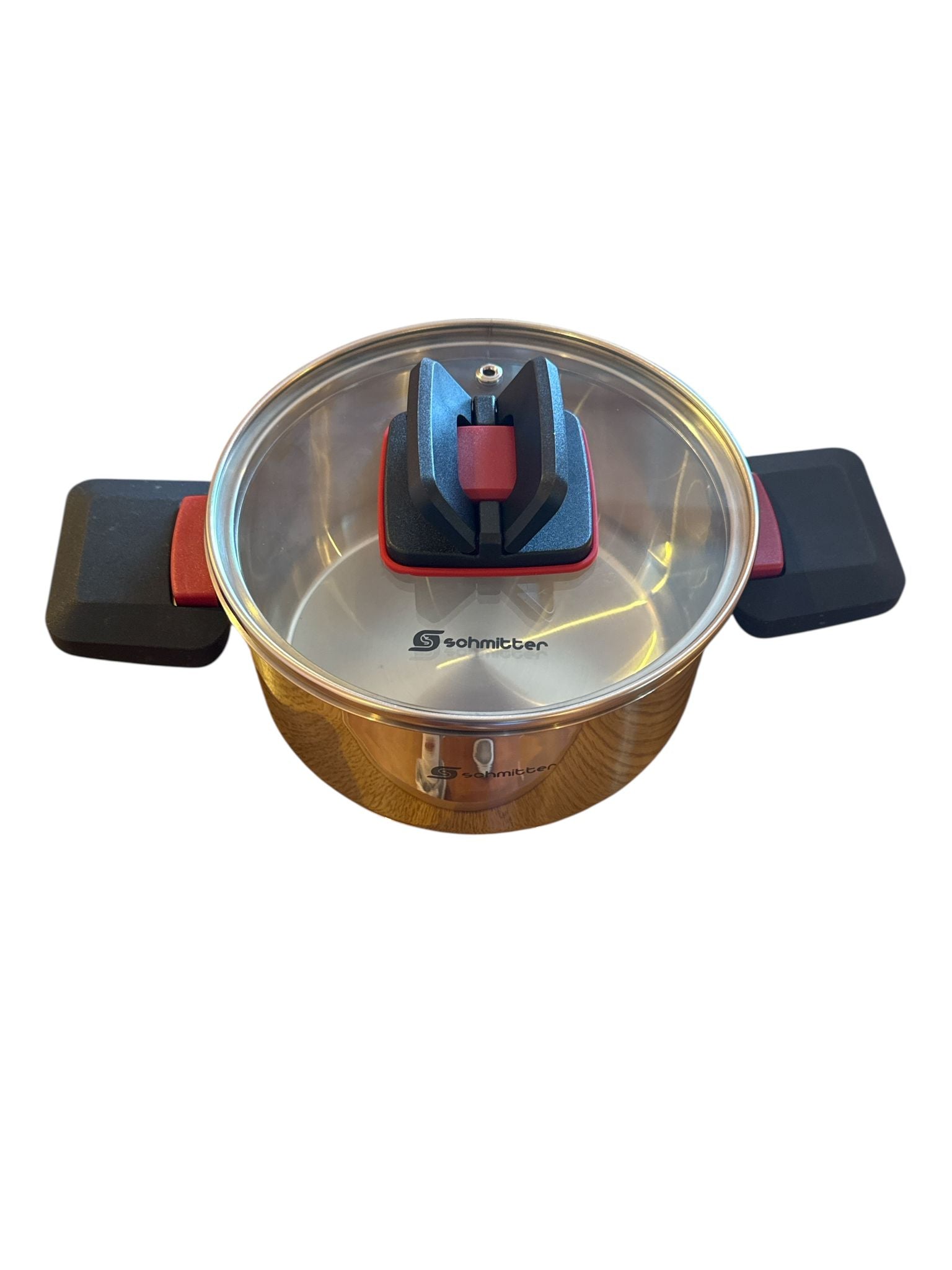 Set 3 Oale Inox Schmitter – Fund Termoradiant, Mânere Pliabile – OFERTĂ LIMITATĂ -38%
