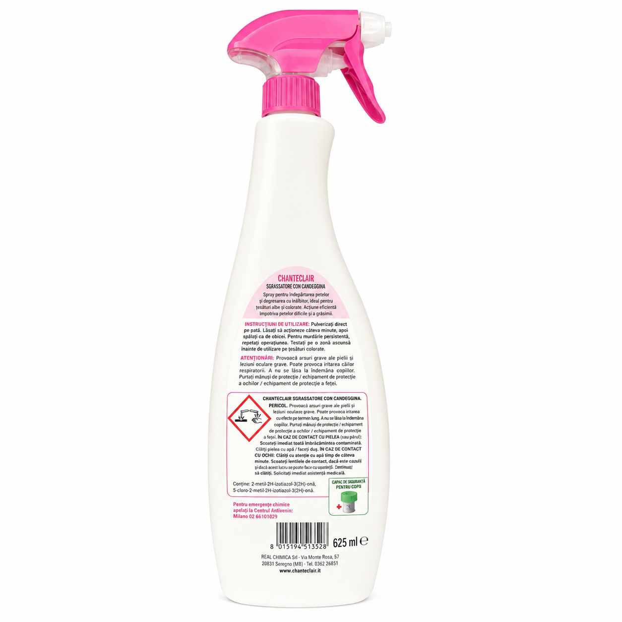 Degresant Chanteclair cu Clor 625 ml