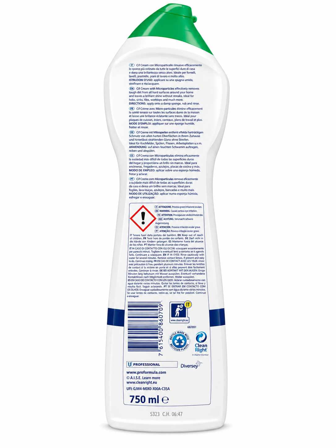 Cif Cream Original Professional 750 ml
