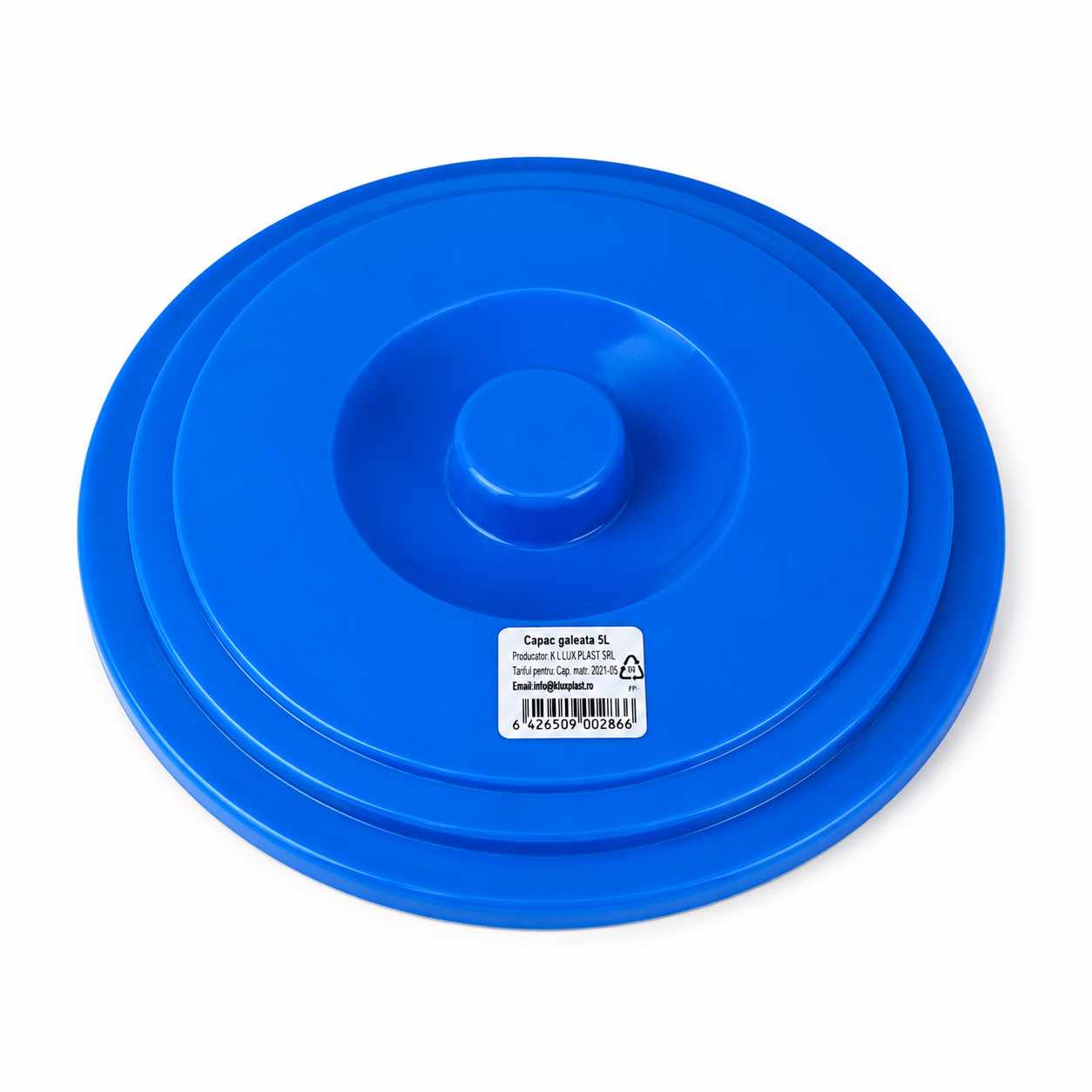 Capac pentru Galeata 5L Plastic Rezistent Compatibil Galeata 5 Litri