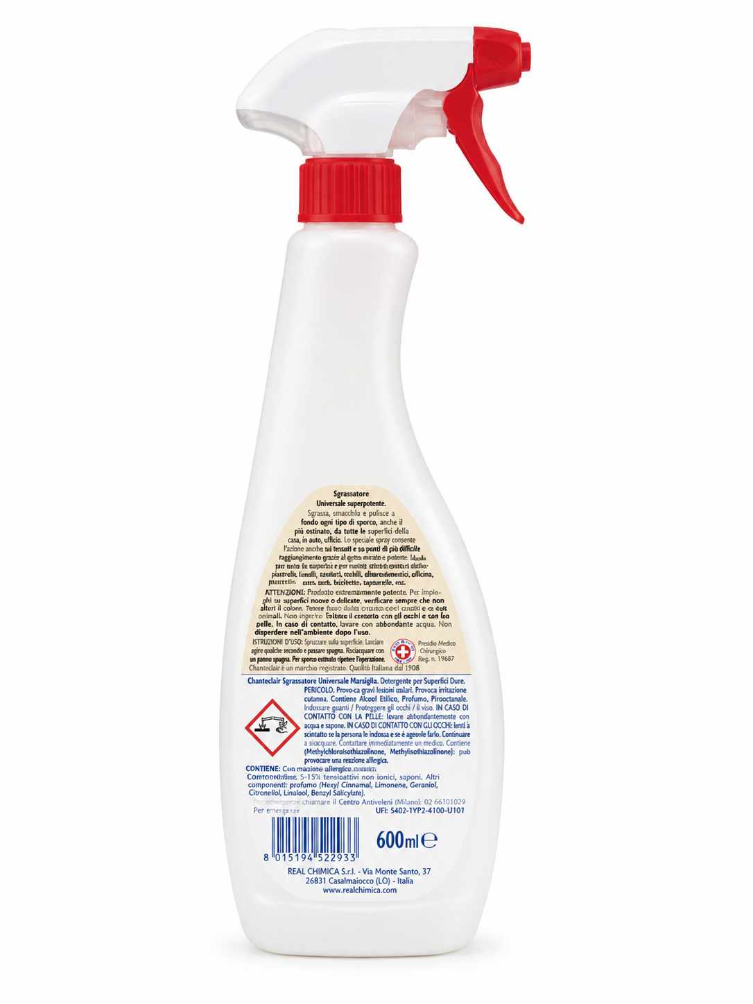 Spray Degresant Universal Chanteclair cu Parfum de Marsiglia 600 ml
