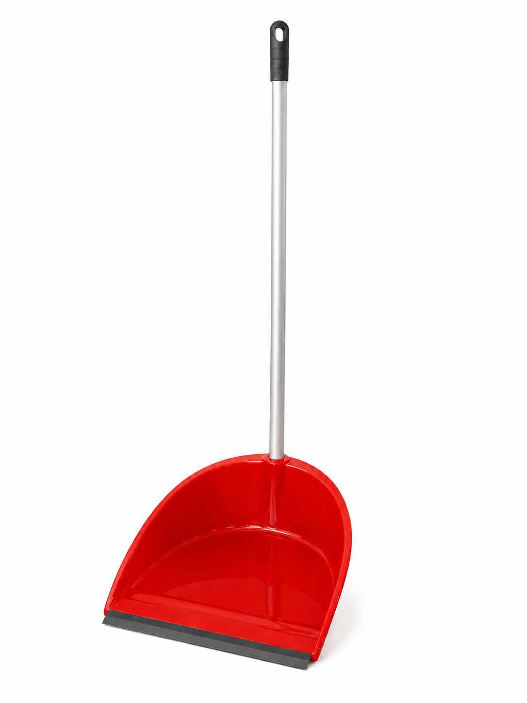 Faras Plastic cu Coada din Plastic 85 cm Rosu pentru Curatenie