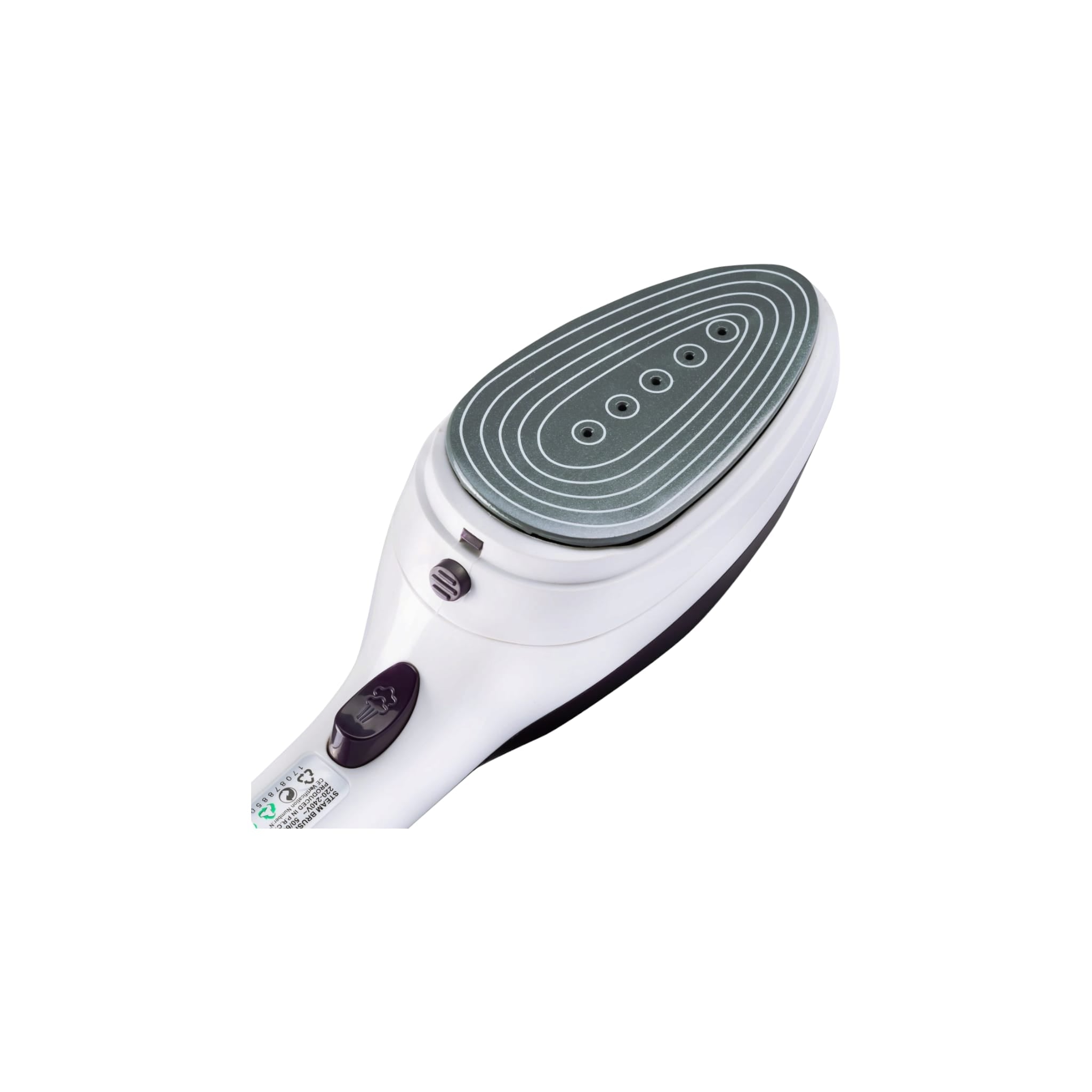 Fier de călcat cu talpa ceramica, HAUSBERG HB-7885MR, 1100 W, accesoriu derasabil, cu 2 perii