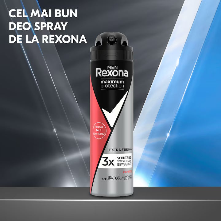 💥 Deodorant Spray Bărbați Rexona Men Maximum Protection Power – 150 ml