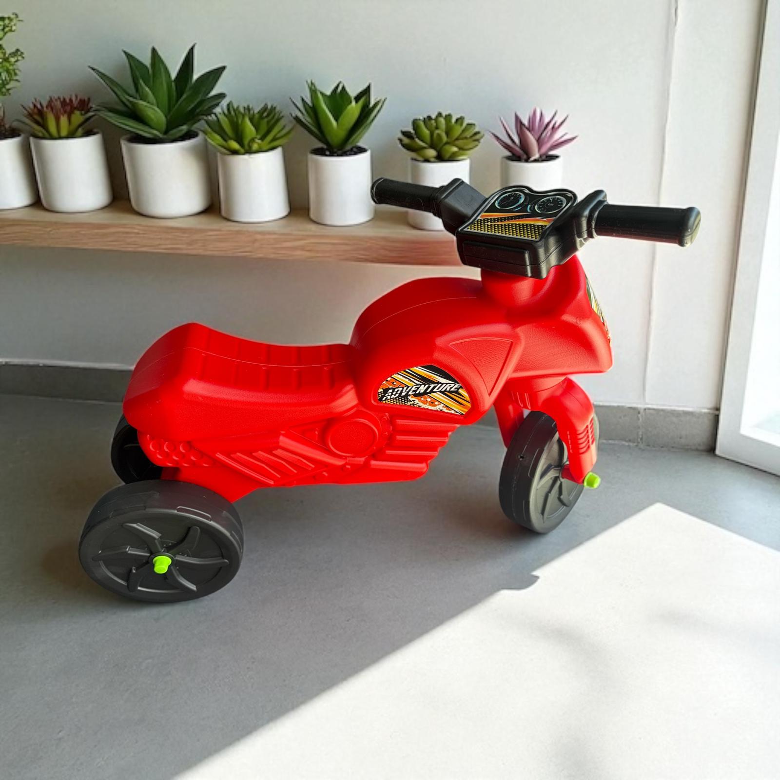 Motocicletă de echilibru pentru copii – roșie, 62x44x20 cm