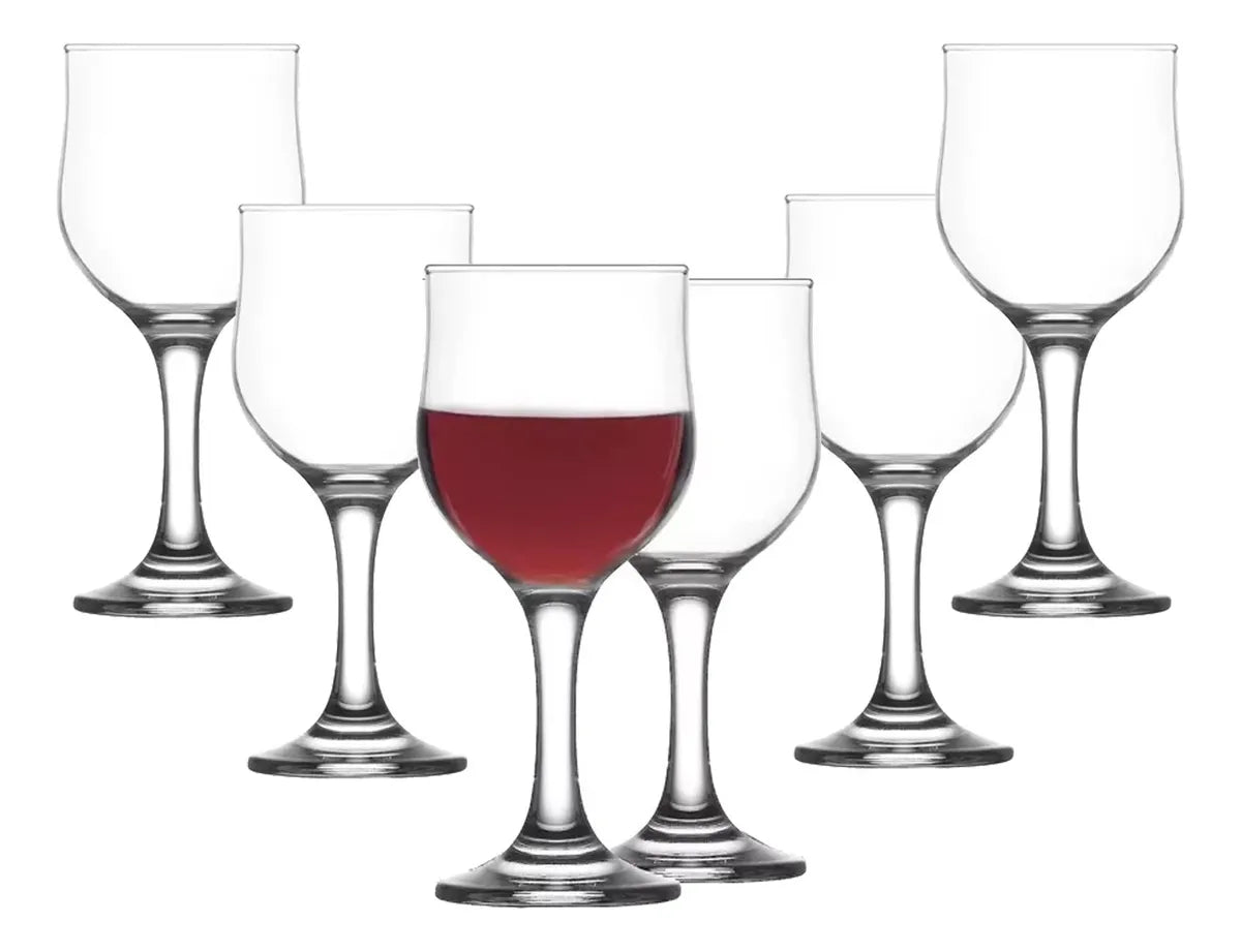 🥂 Set 6 Pahare LAV Nevakar 320 ml – Eleganță la fiecare sărbătoare! 🌟