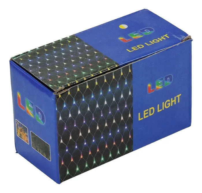 ❄️✨ Instalație LED Tip Plasă – 240 LED Alb Rece, pentru Interior & Exterior ✨❄️