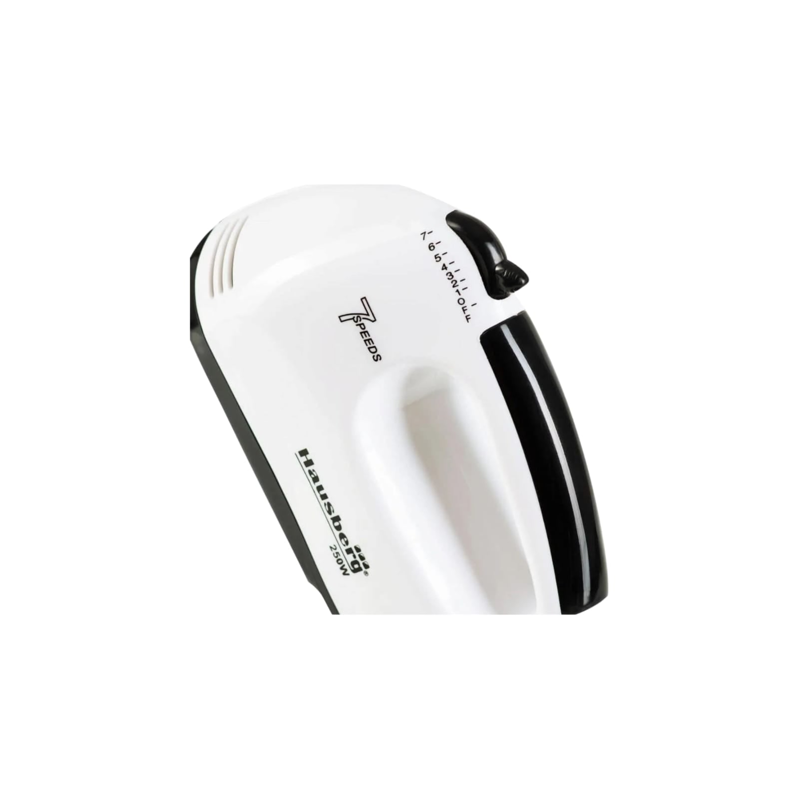 Mixer de mana, Hausberg HB-4112, Negru, 250 W, 7 viteze