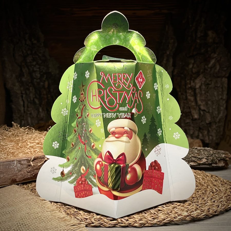 🎄 Cutie Cadou Sărbători – „Merry Christmas & Happy New Year” – 258 g