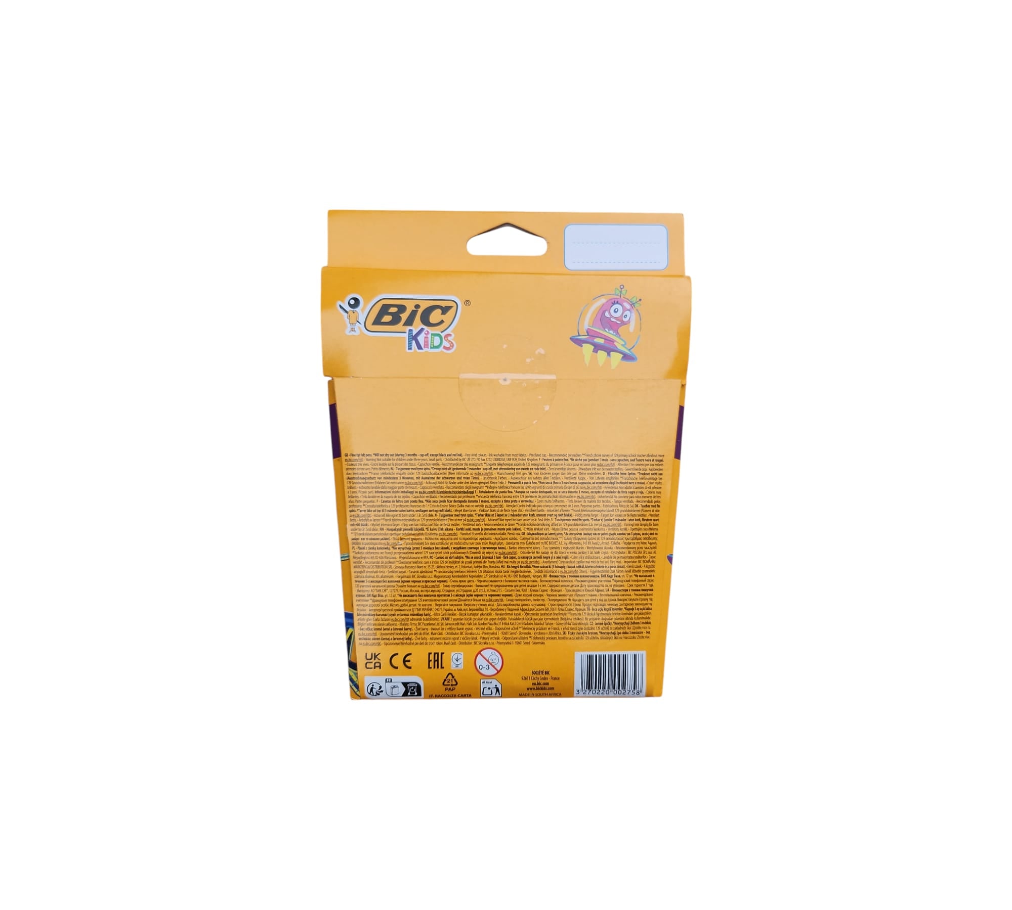 Carioci Bic VISA 2025,12 culori