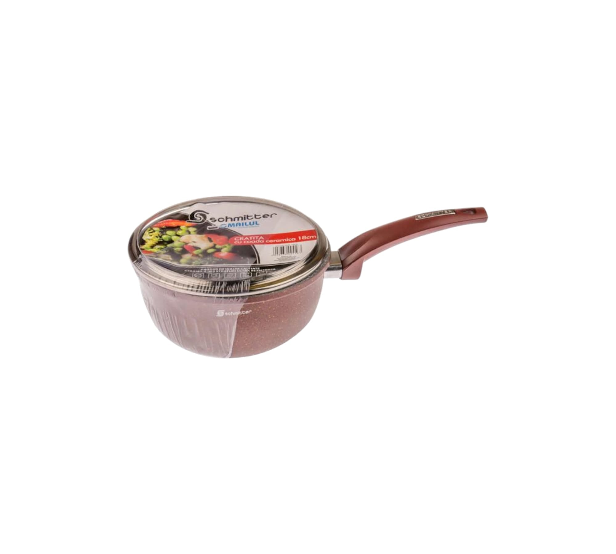 Cratiță ceramică Schmitter 20 cm • Aluminiu turnat • 2,5 L • Interior antiaderent