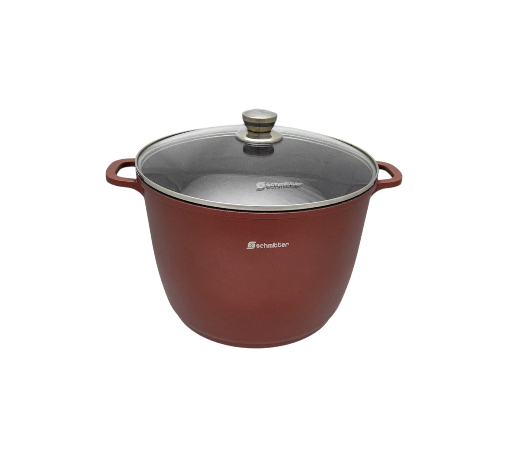 Oală Schmitter 24 cm • 7 L • Interior ceramic • Cu capac