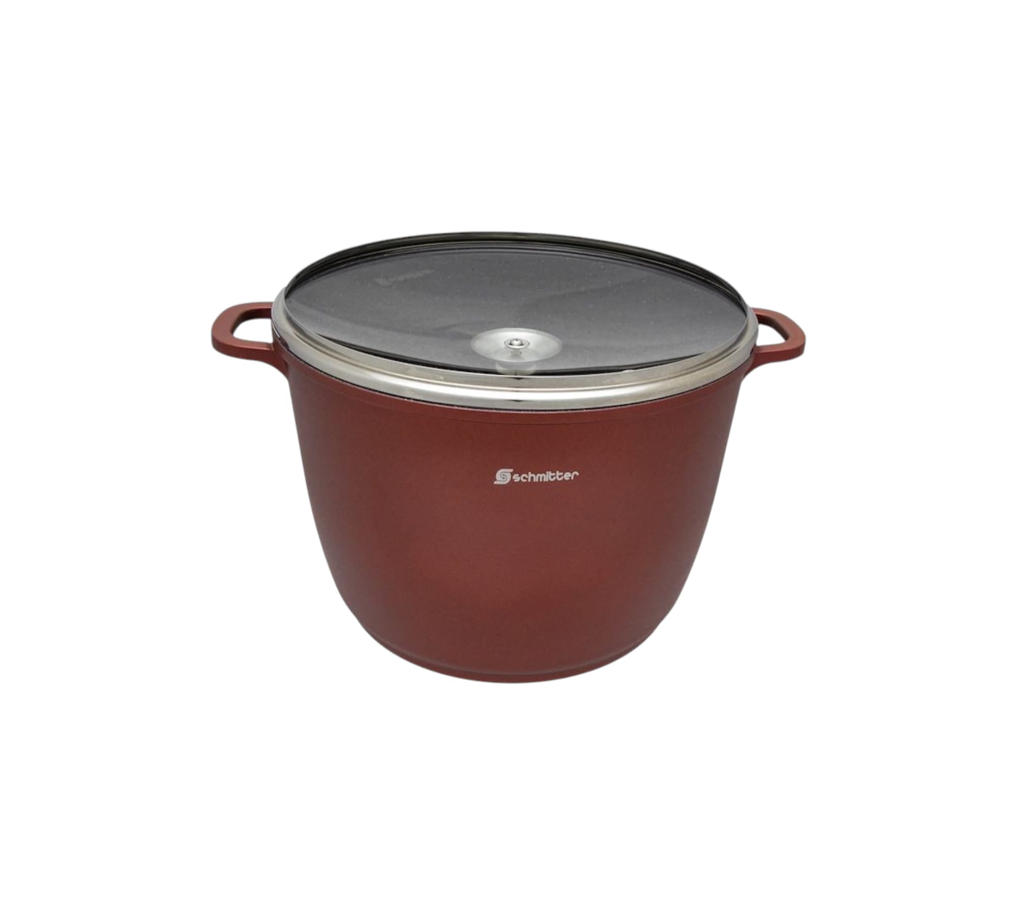 Oală Schmitter 24 cm • 7 L • Interior ceramic • Cu capac