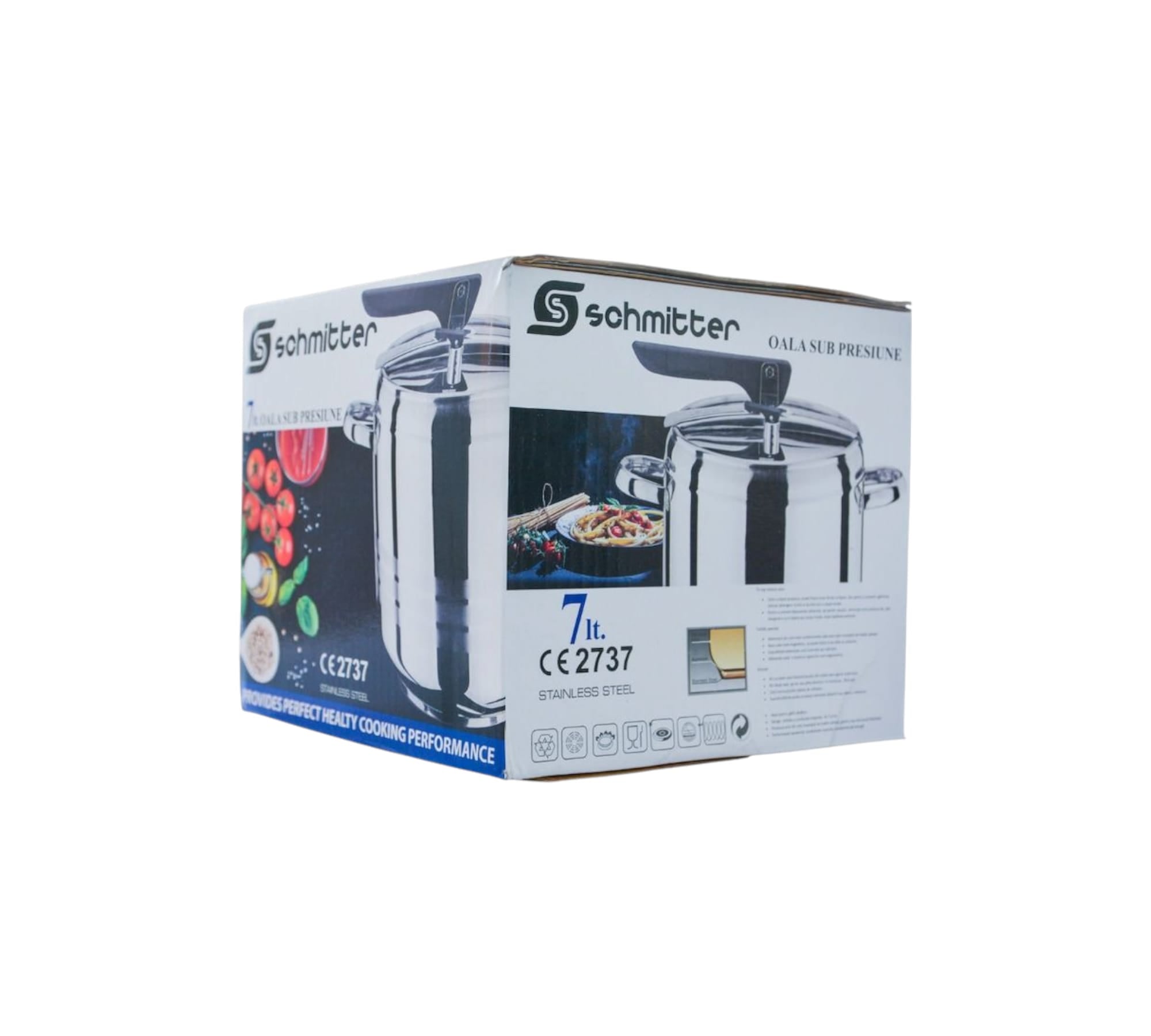 Oala sub presiune marca Schmitter, Inox, 7 L