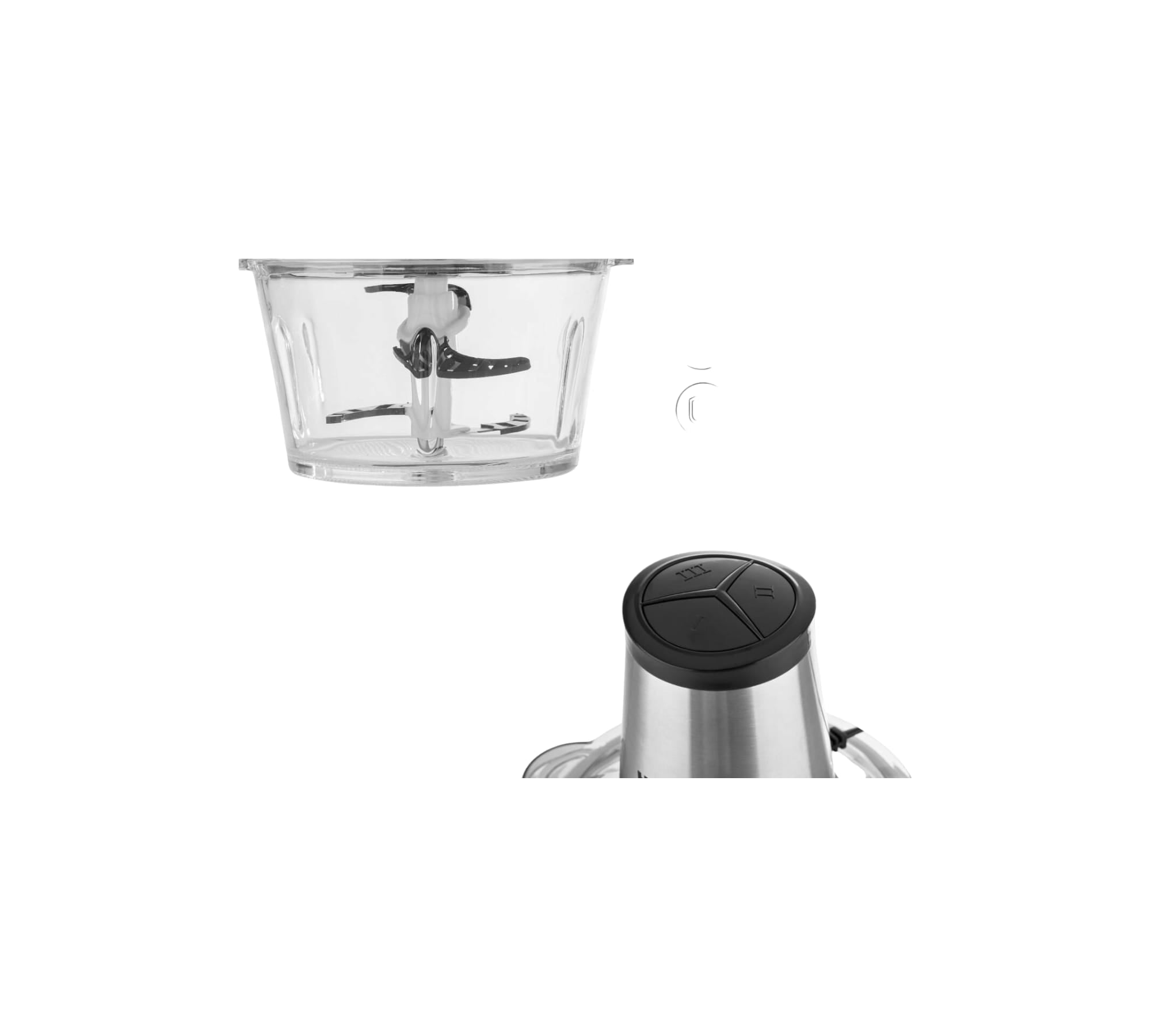 Tocător alimente, Hausberg HB 4506, 450W, 3L