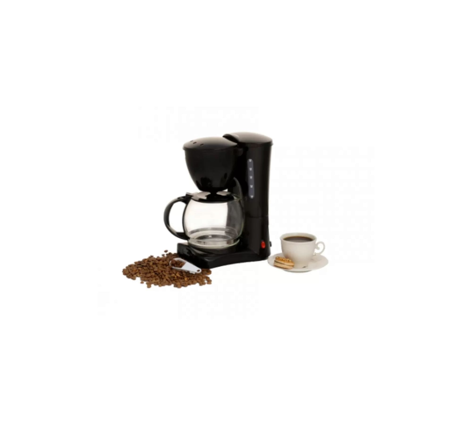 Filtru de cafea Hausberg HB-3700 , 1.2 litri, 1200 W, Negru